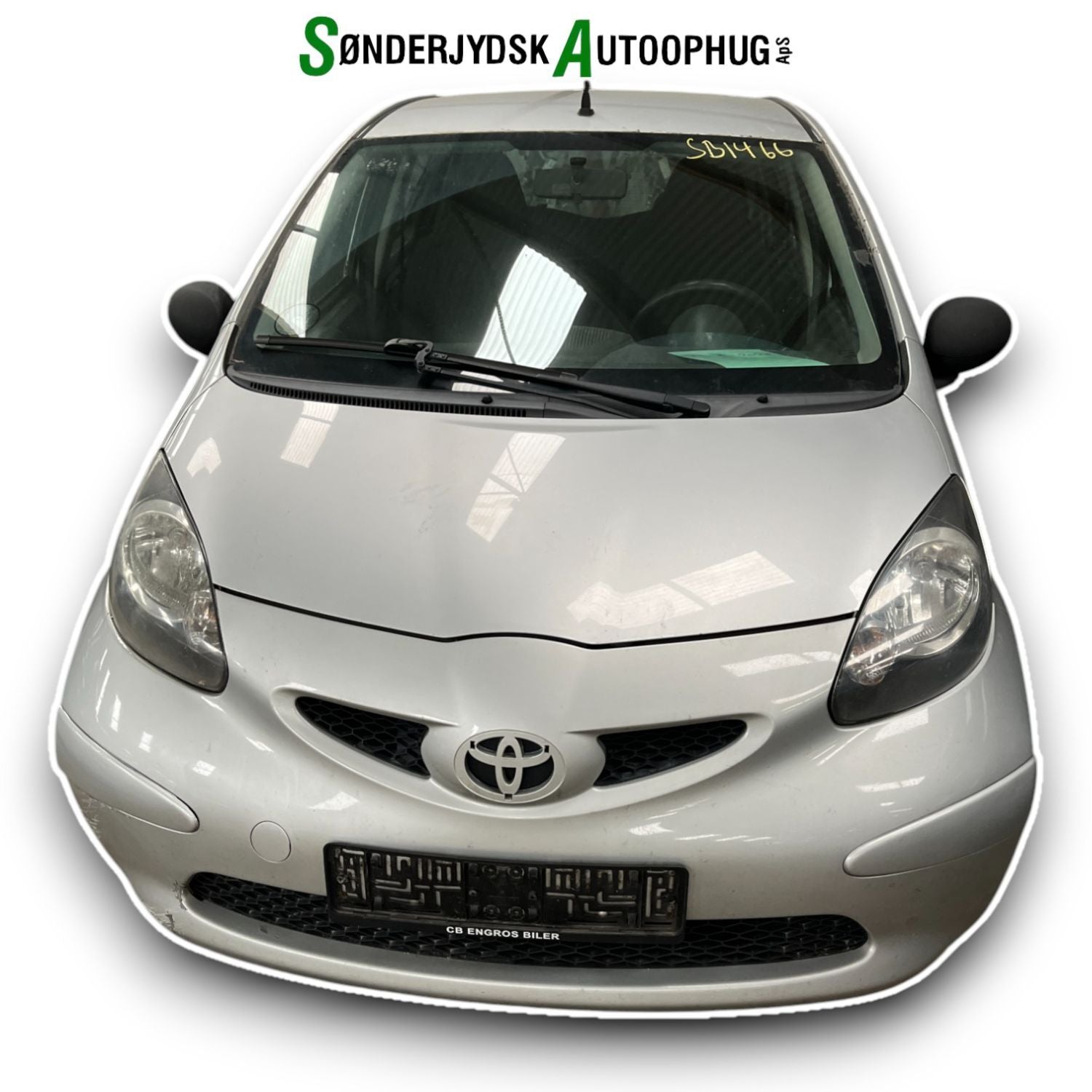 Toyota Aygo Pluk-Selv-Bil Med OEM Nr. Ophugger Fra Toyota Ophugger