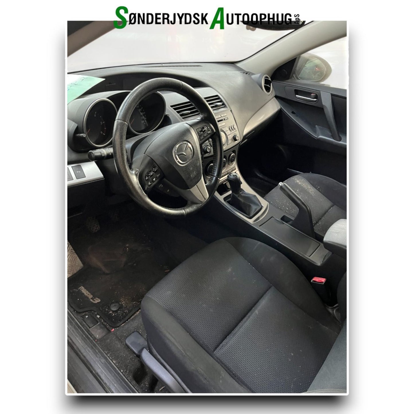 Mazda 3 Bl Pluk-Selv-Bil Med OEM Nr. Ophugger Fra Mazda Ophugger