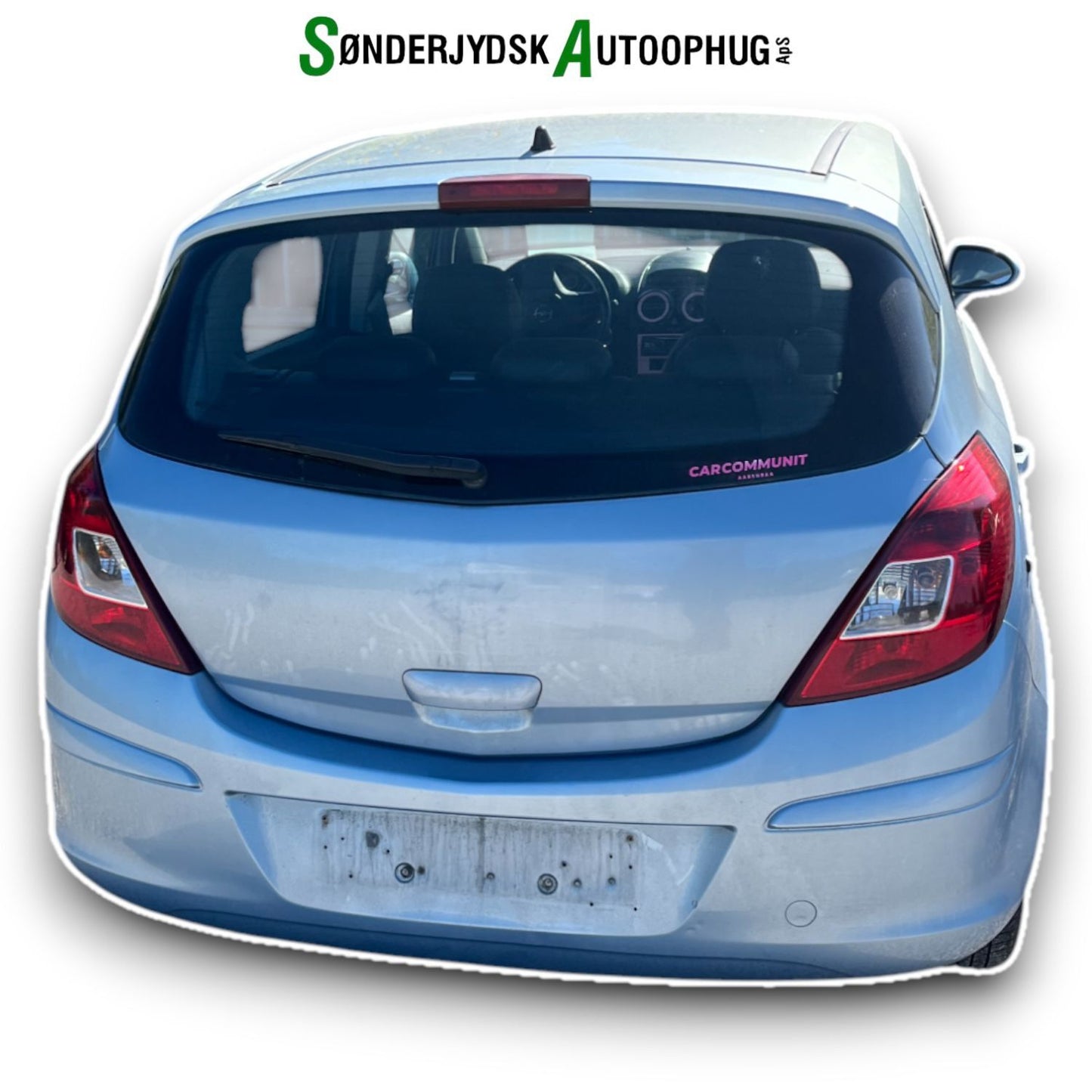 Opel Corsa D Pluk-Selv-Bil Med OEM Nr. Ophugger Fra Opel Ophugger