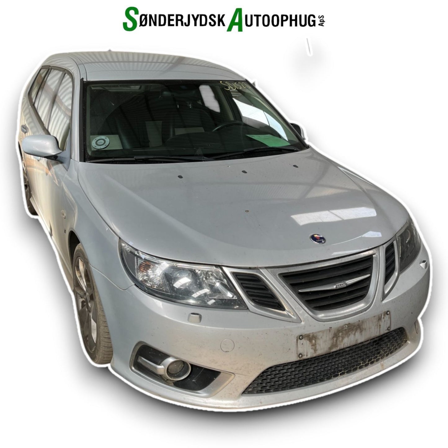 Saab 9‑3 Facel. Pluk-Selv-Bil Med OEM Nr. Ophugger Fra Saab Ophugger