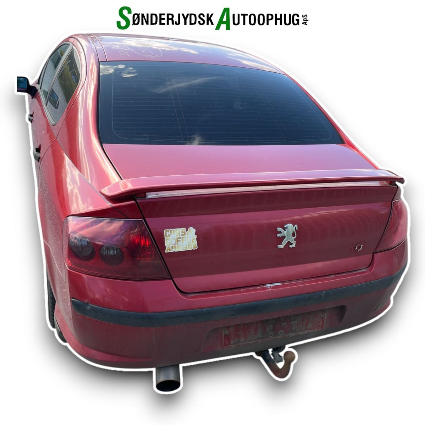 Peugeot 407 Pluk-Selv-Bil Med OEM Nr. Ophugger Fra Peugeot Ophugger