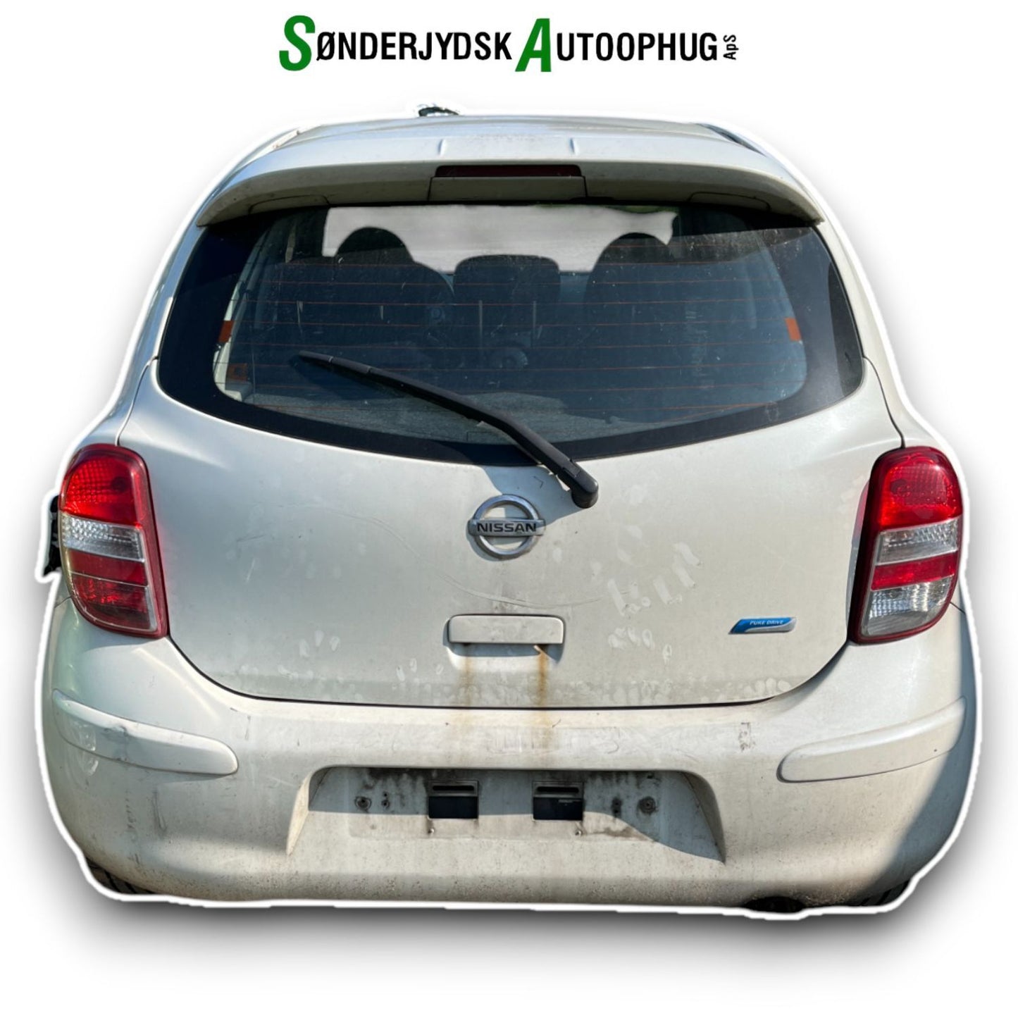 Nissan Micra K13 Pluk-Selv-Bil Med OEM Nr. Ophugger Fra Nissan Ophugger