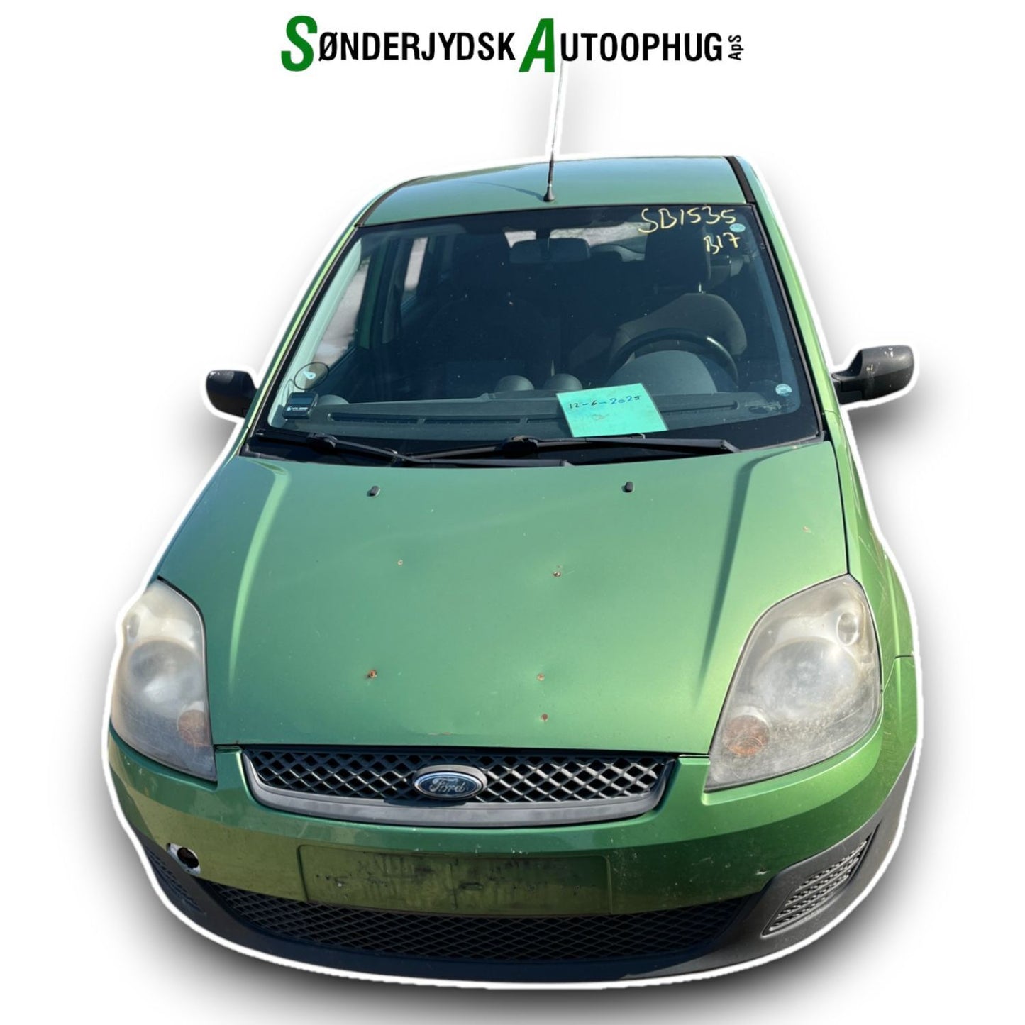 Ford Fiesta 6 Pluk-Selv-Bil Med OEM Nr. Ophugger Fra Ford Ophugger