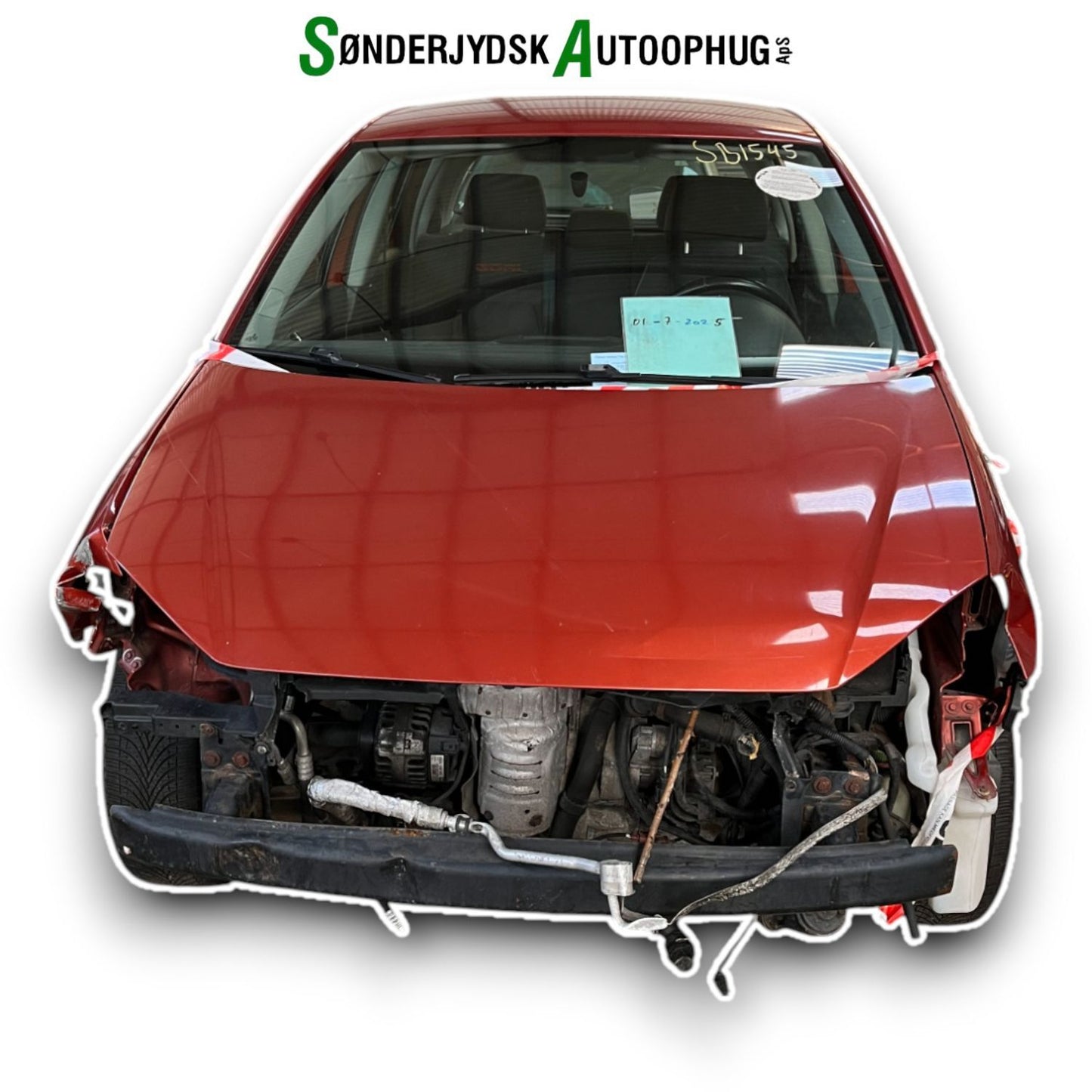 VW Polo 9N Pluk-Selv-Bil Med OEM Nr. Ophugger Fra VW Autoophug