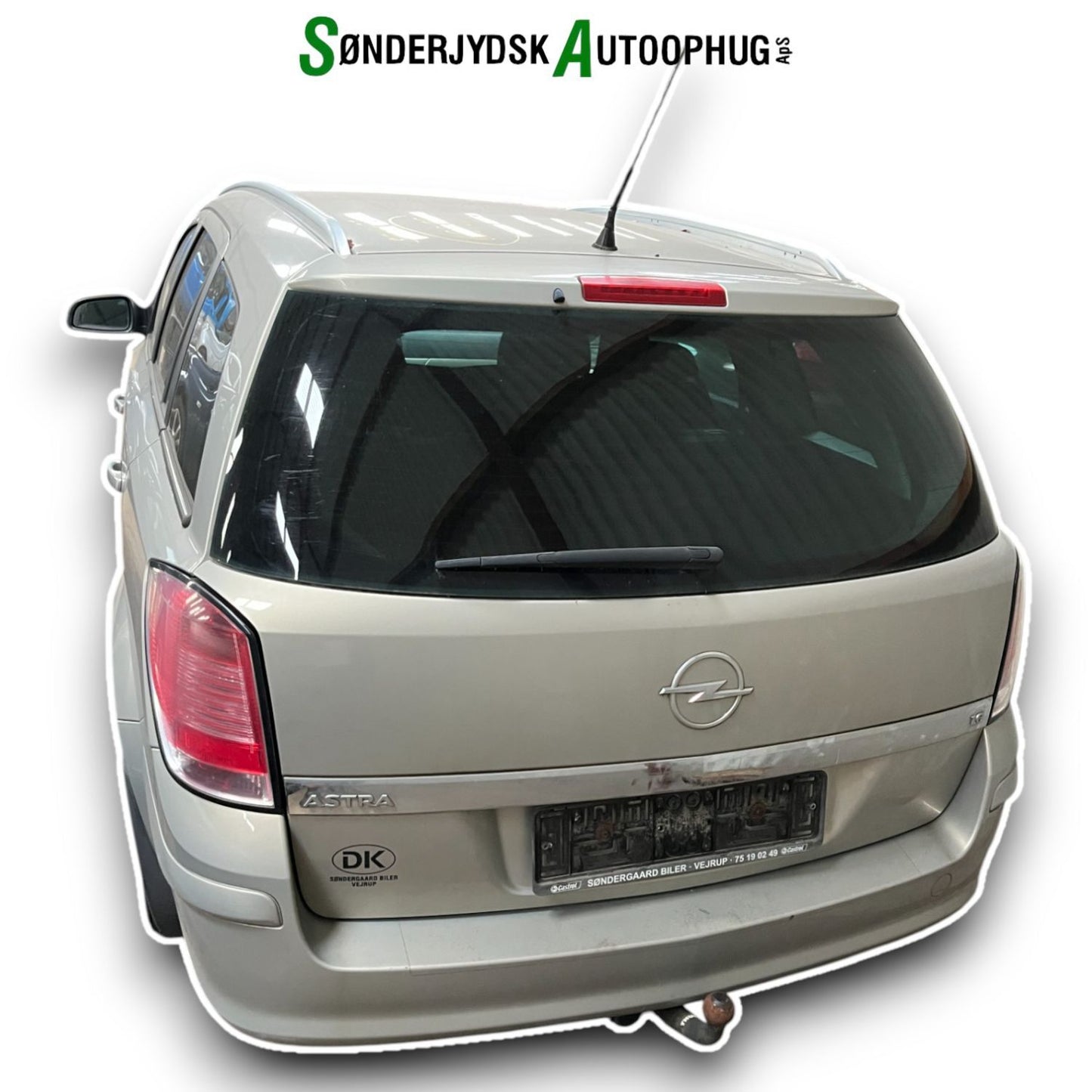 Opel Astra H Pluk-Selv-Bil Med OEM Nr. Ophugger Fra Opel Ophugger