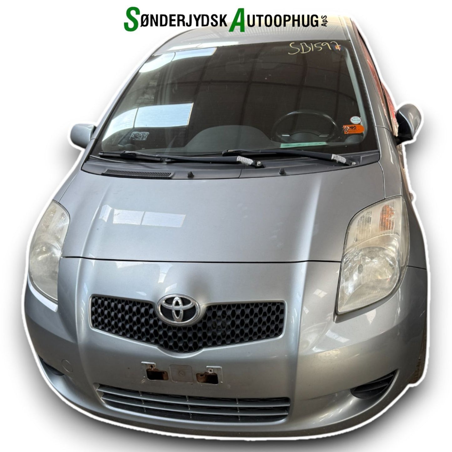 Toyota Yaris Pluk-Selv-Bil Med OEM Nr. Ophugger Fra Toyota Ophugger