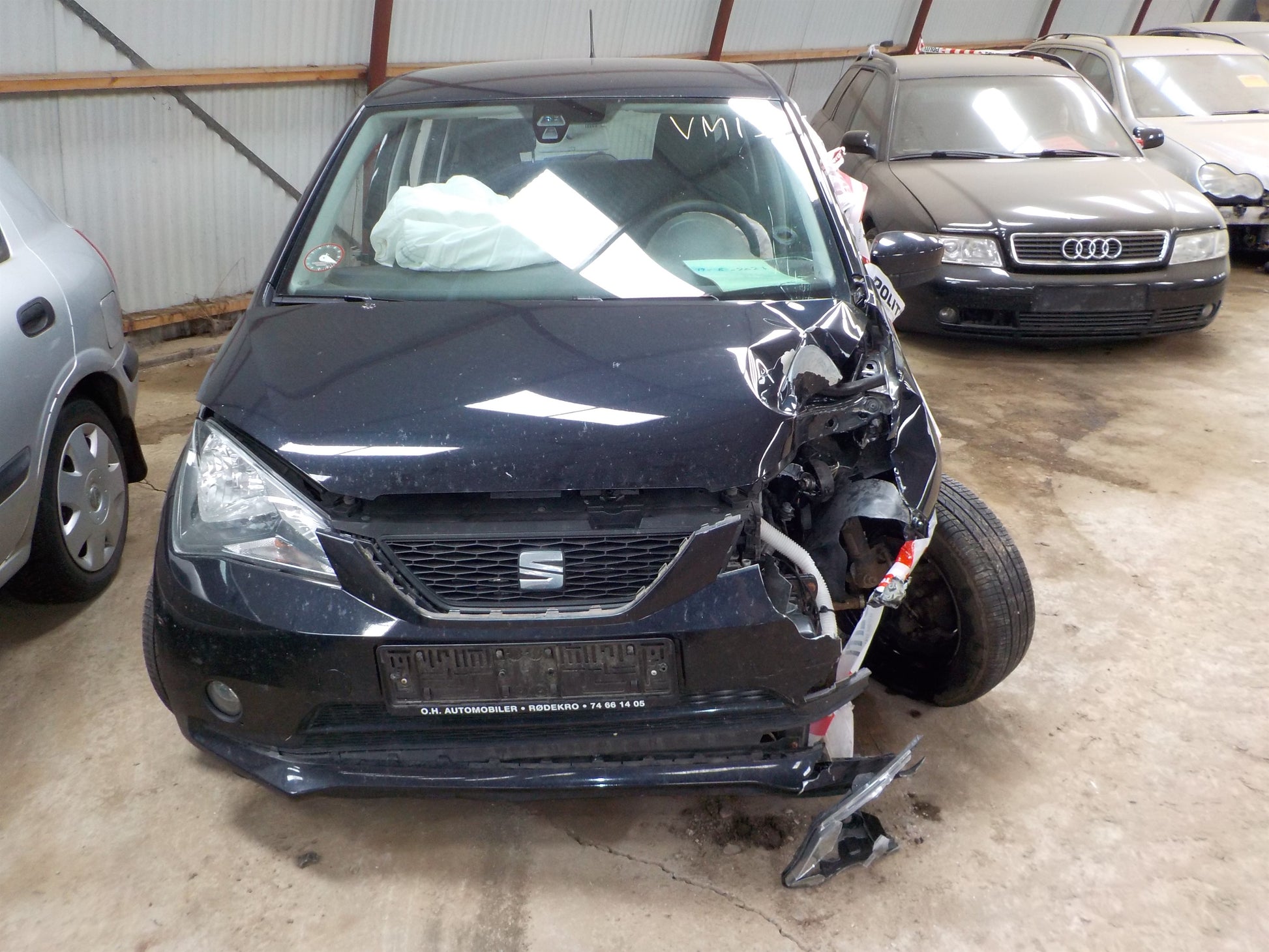 Seat Mii Pluk-Selv-Bil Med OEM Nr. Ophugger Fra Seat Ophugger