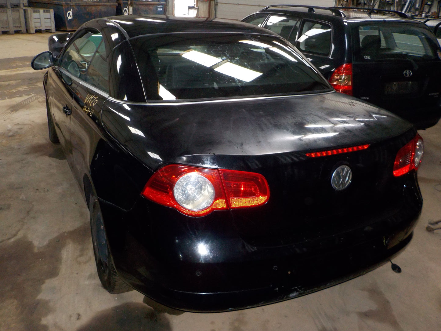 VW Eos 1Q Pluk-Selv-Bil Med OEM Nr. Ophugger Fra VW Ophugger