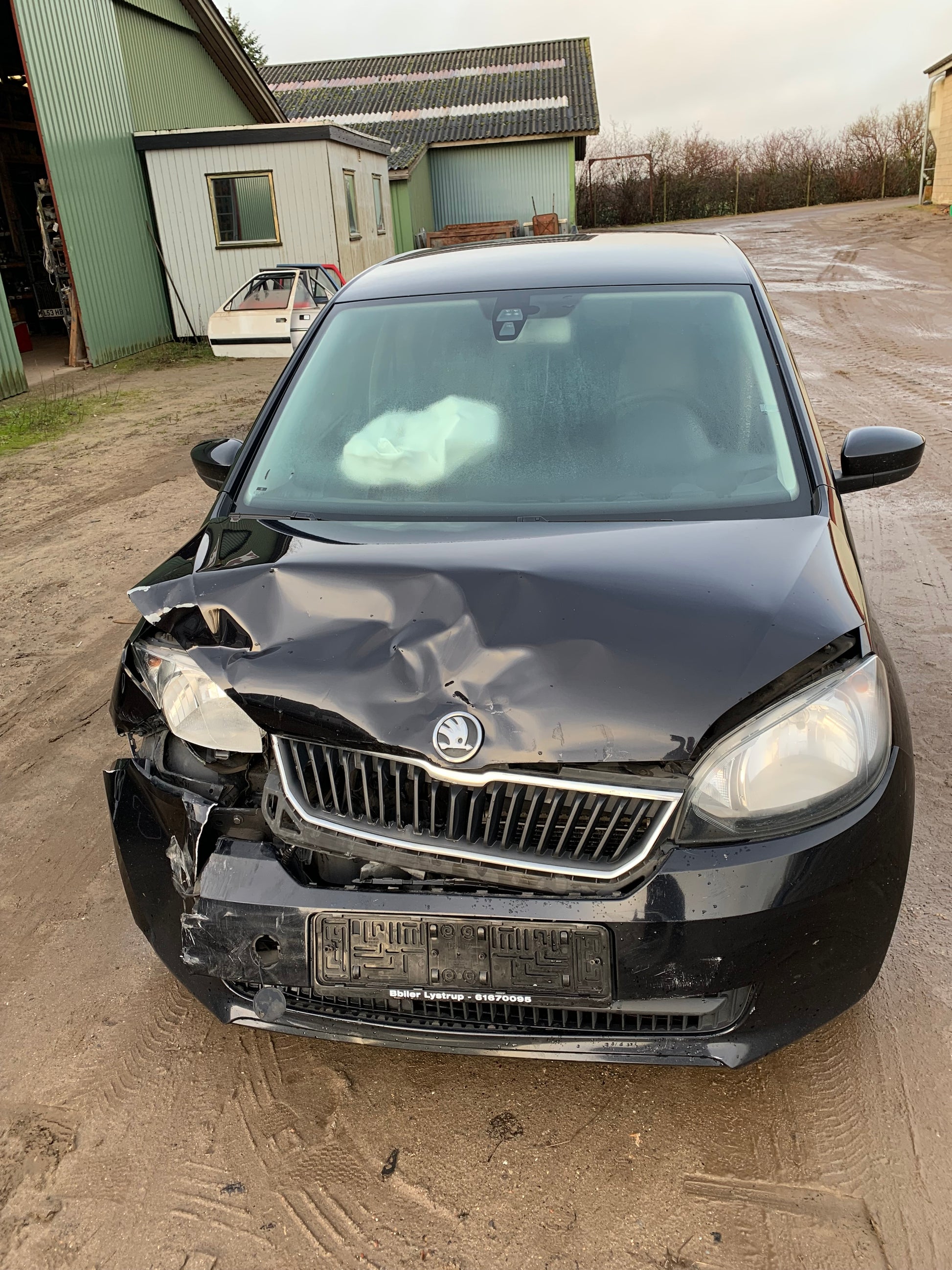 Skoda Citigo Pluk-Selv-Bil Med OEM Nr. TMBZZZAAZDD624950 Fra Skoda Ophugger