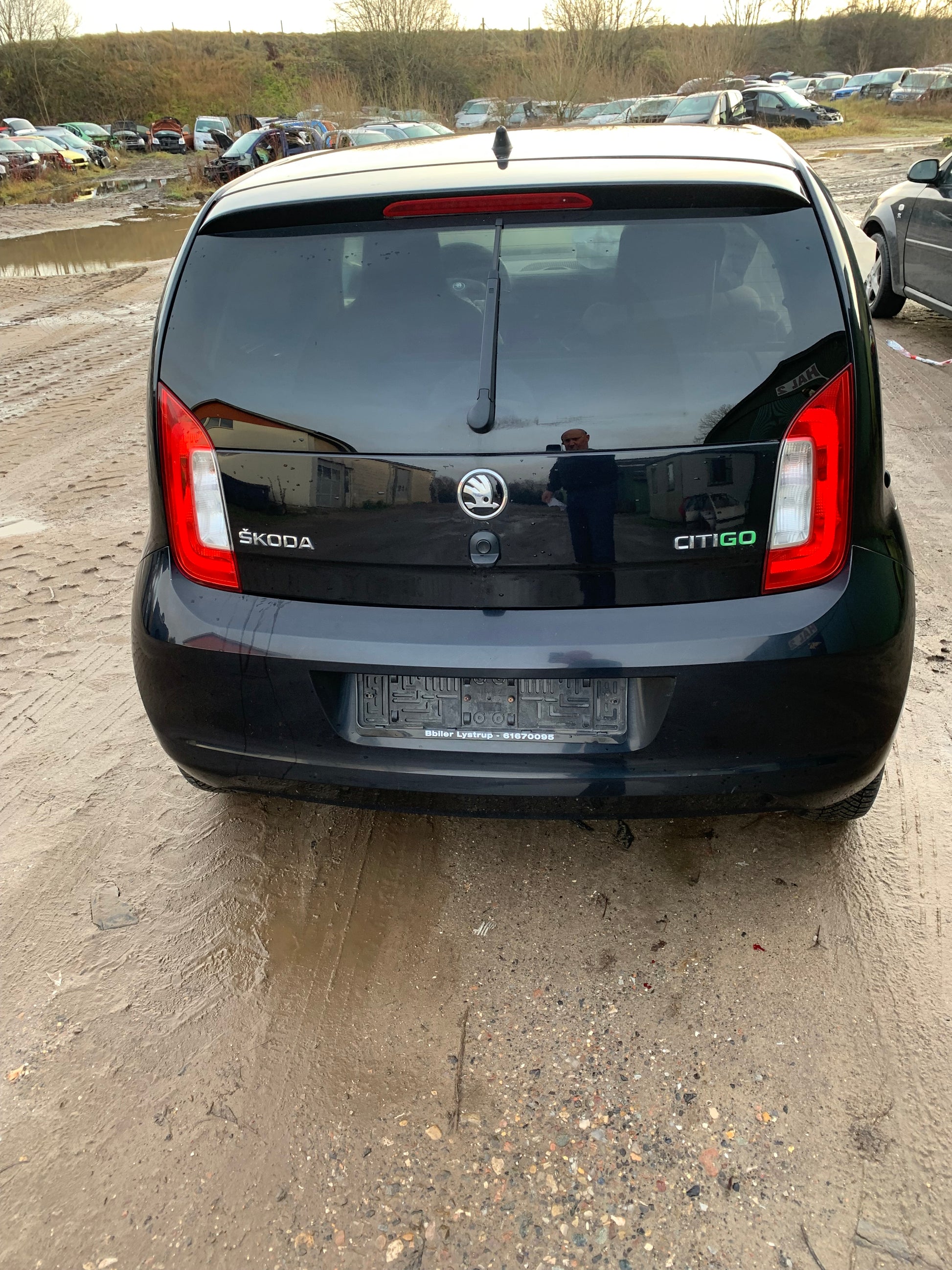 Skoda Citigo Pluk-Selv-Bil Med OEM Nr. TMBZZZAAZDD624950 Fra Skoda Ophugger