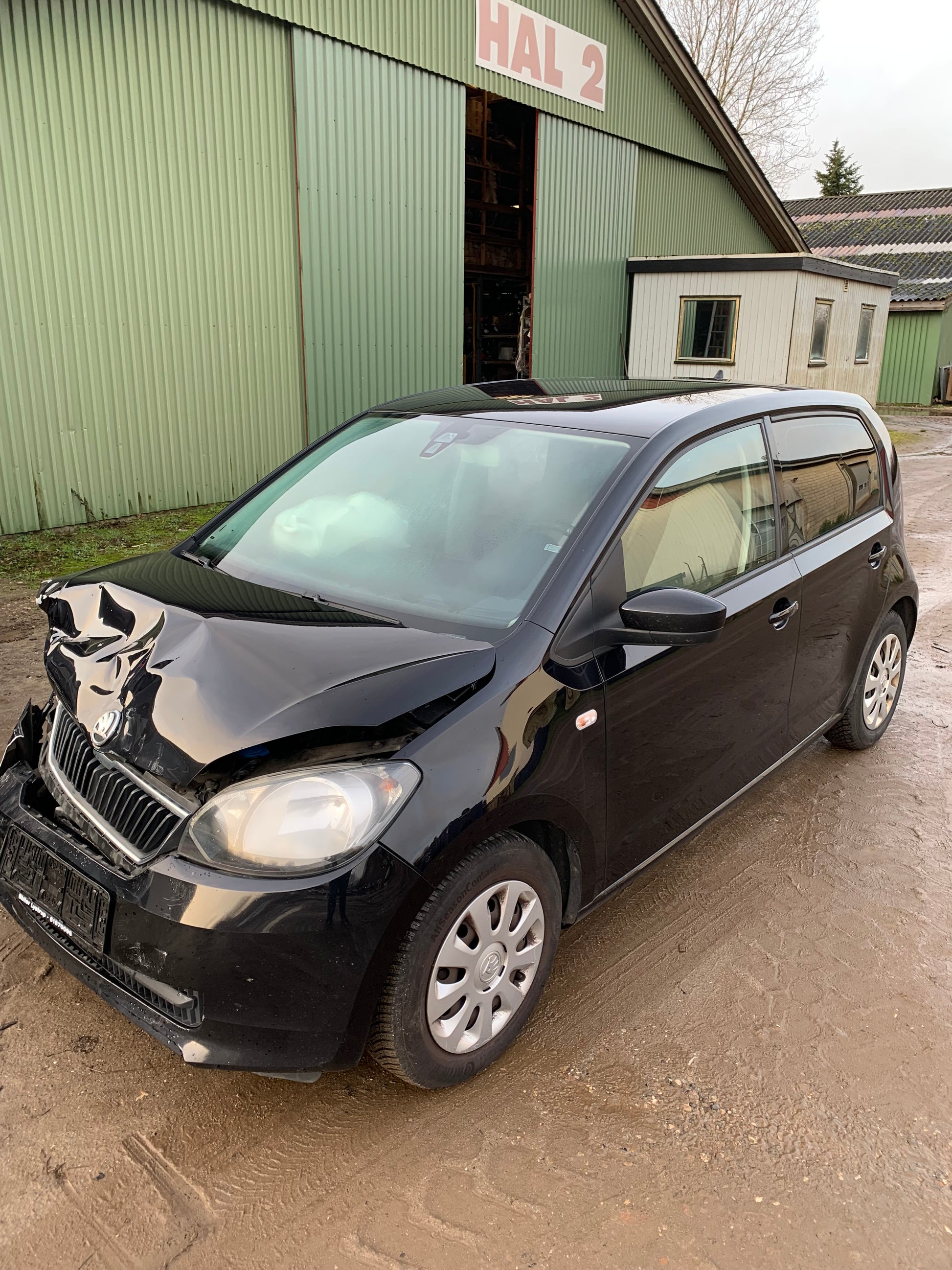 Skoda Citigo Pluk-Selv-Bil Med OEM Nr. TMBZZZAAZDD624950 Fra Skoda Ophugger