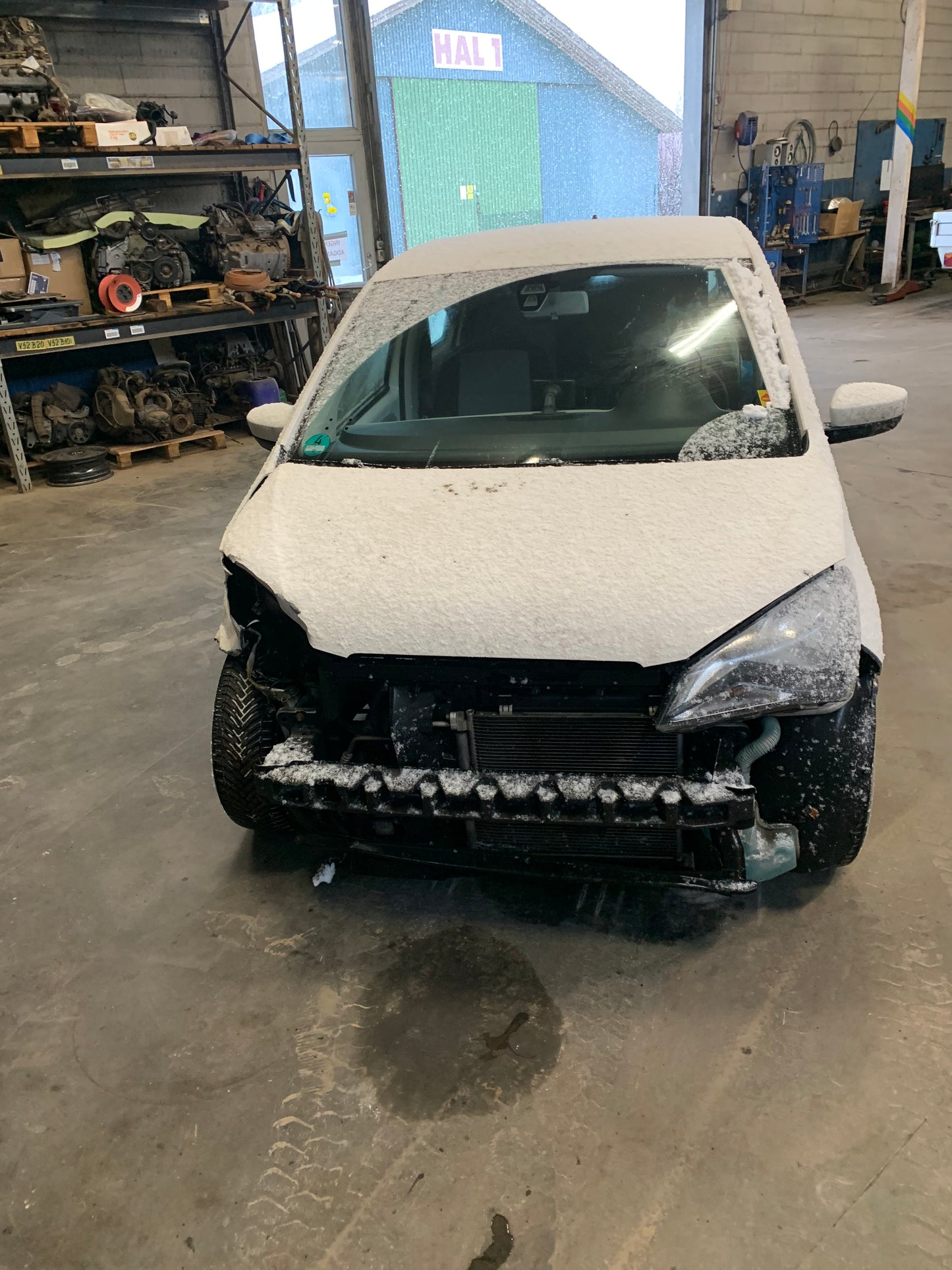 Seat Mii Pluk-Selv-Bil Med OEM Nr. Ophugger Fra Seat Ophugger