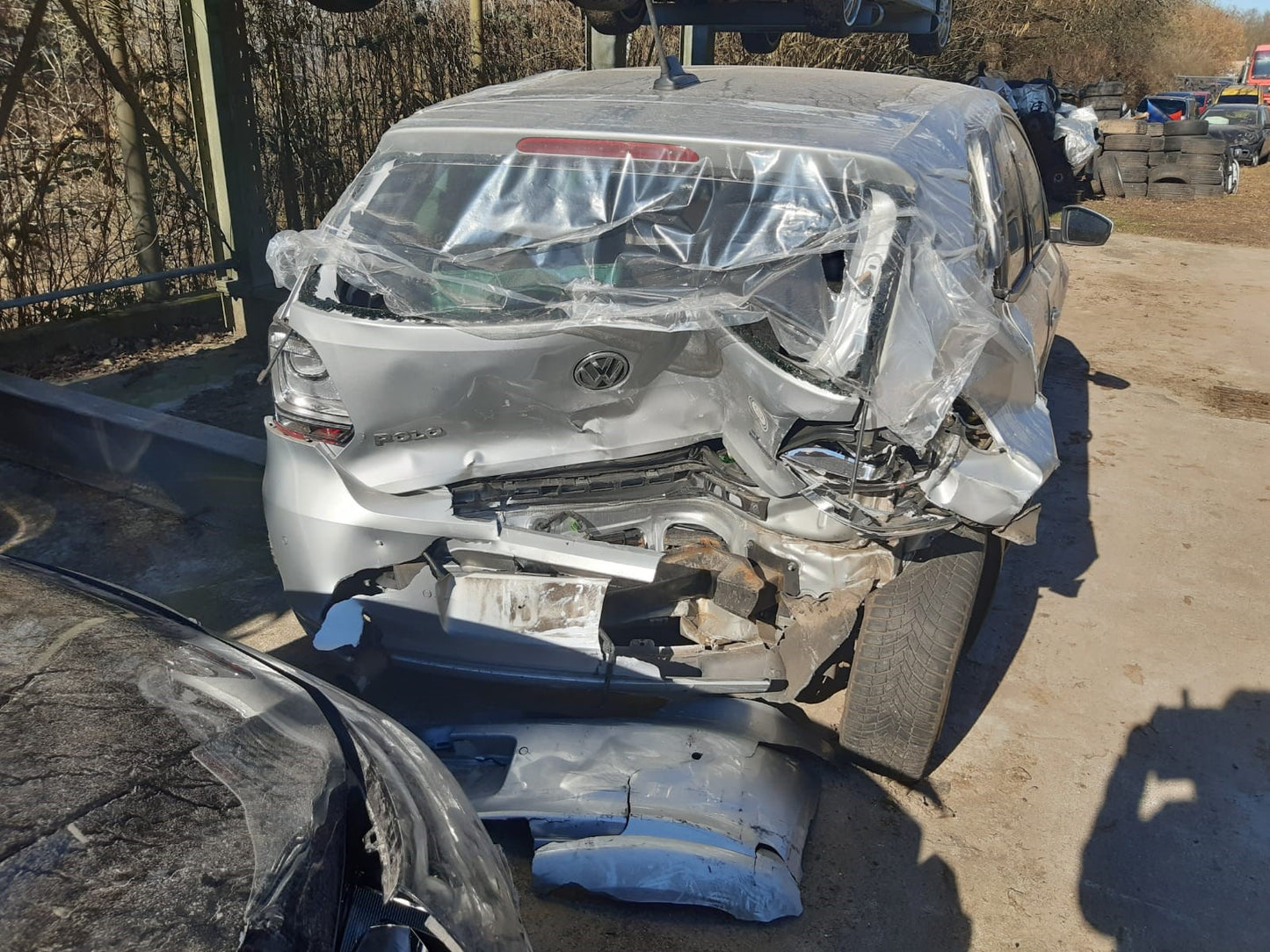 VW Polo 6R Pluk-Selv-Bil Med OEM Nr. Ophugger Fra VW Ophugger