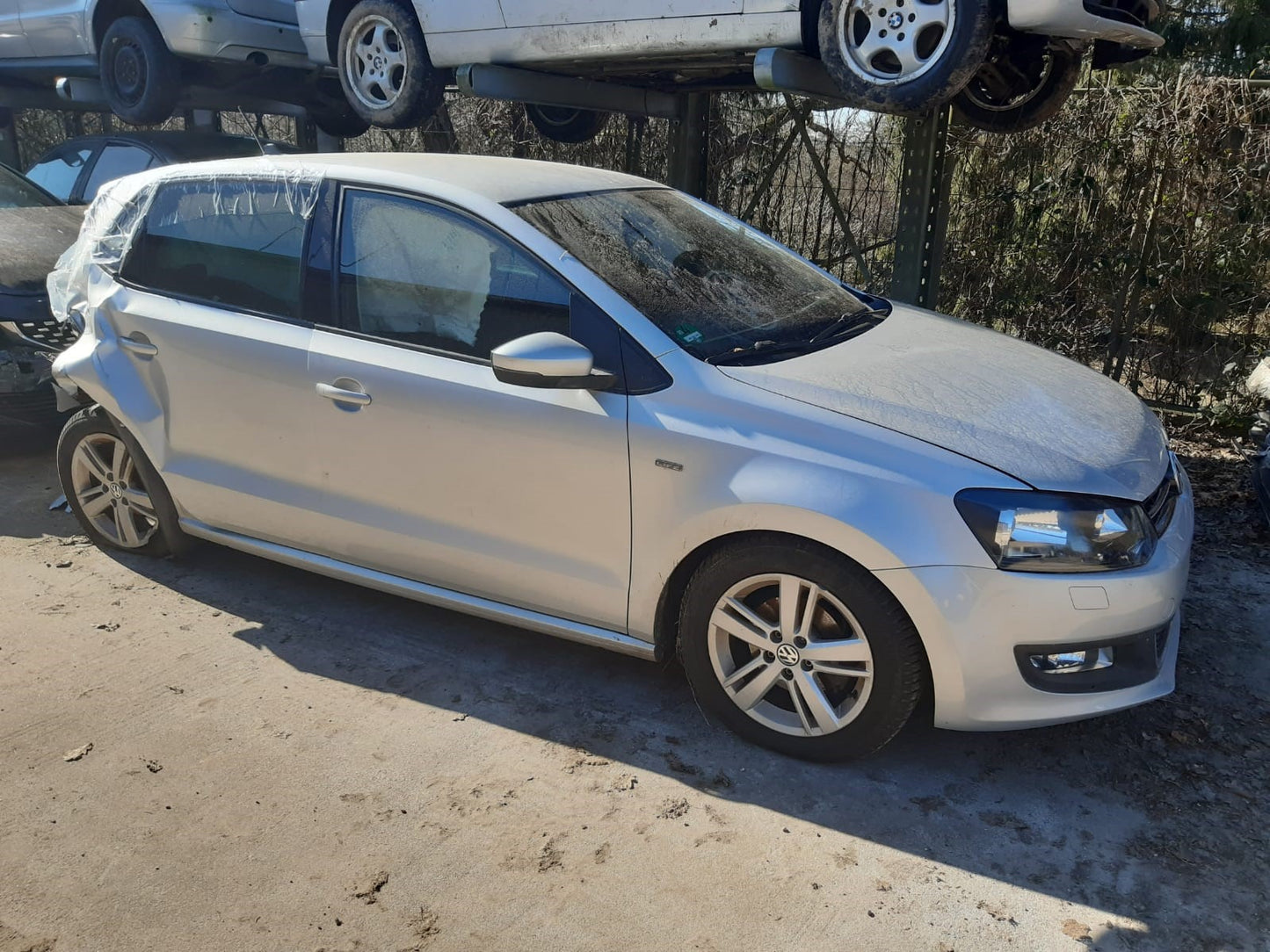 VW Polo 6R Pluk-Selv-Bil Med OEM Nr. Ophugger Fra VW Ophugger