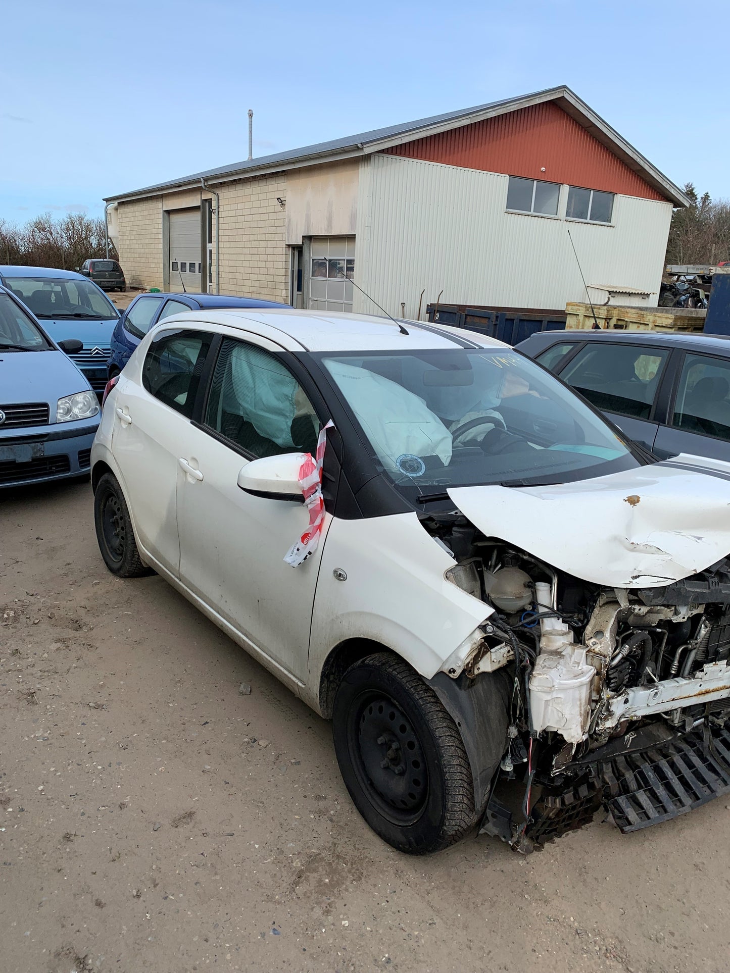 Citroen C1 Pluk-Selv-Bil Med OEM Nr. Ophugger Fra Citroen Ophugger