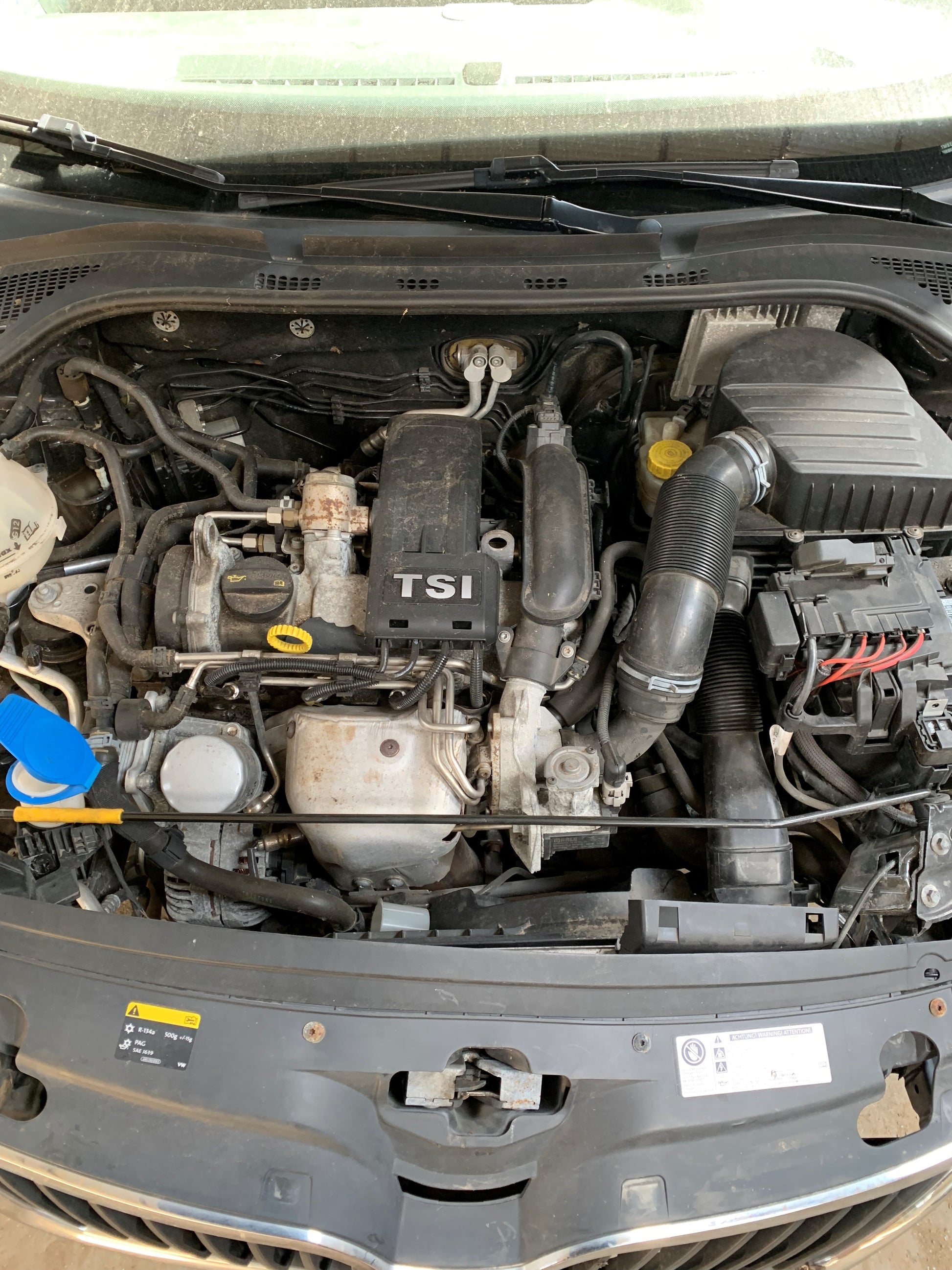 Skoda Rapid Pluk-Selv-Bil Med OEM Nr. TMBEN6NH1E4507269 Fra Skoda Ophugger