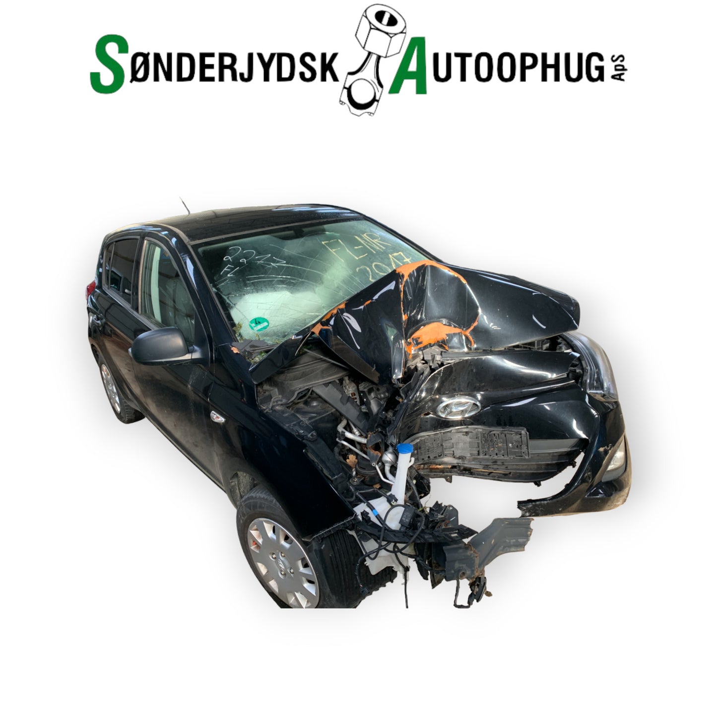 Hyundai I20 NL Pluk-Selv-Bil Med OEM Nr. Ophugger Fra Hyundai Ophugger