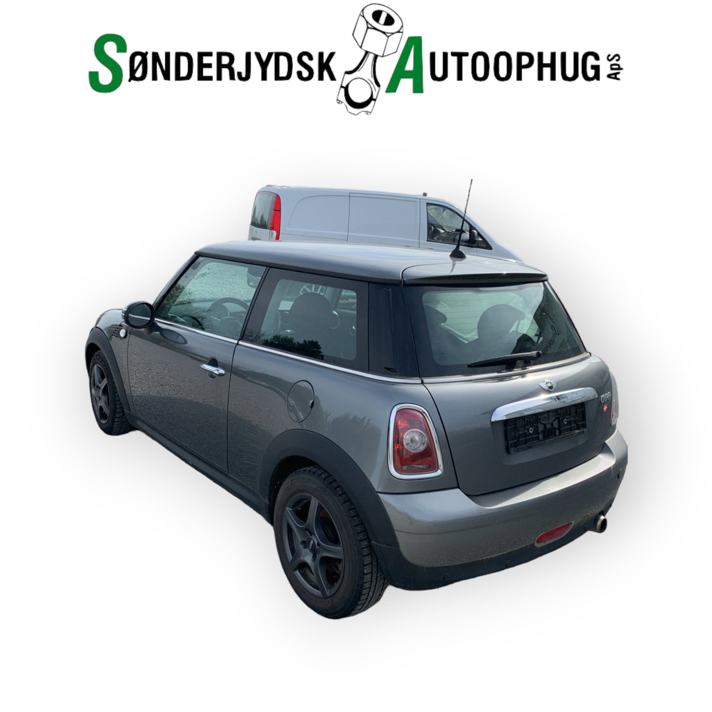 Mini Mini MKII Dørrude - Siderude Med OEM Nr. Ophugger Fra Mini Ophugger