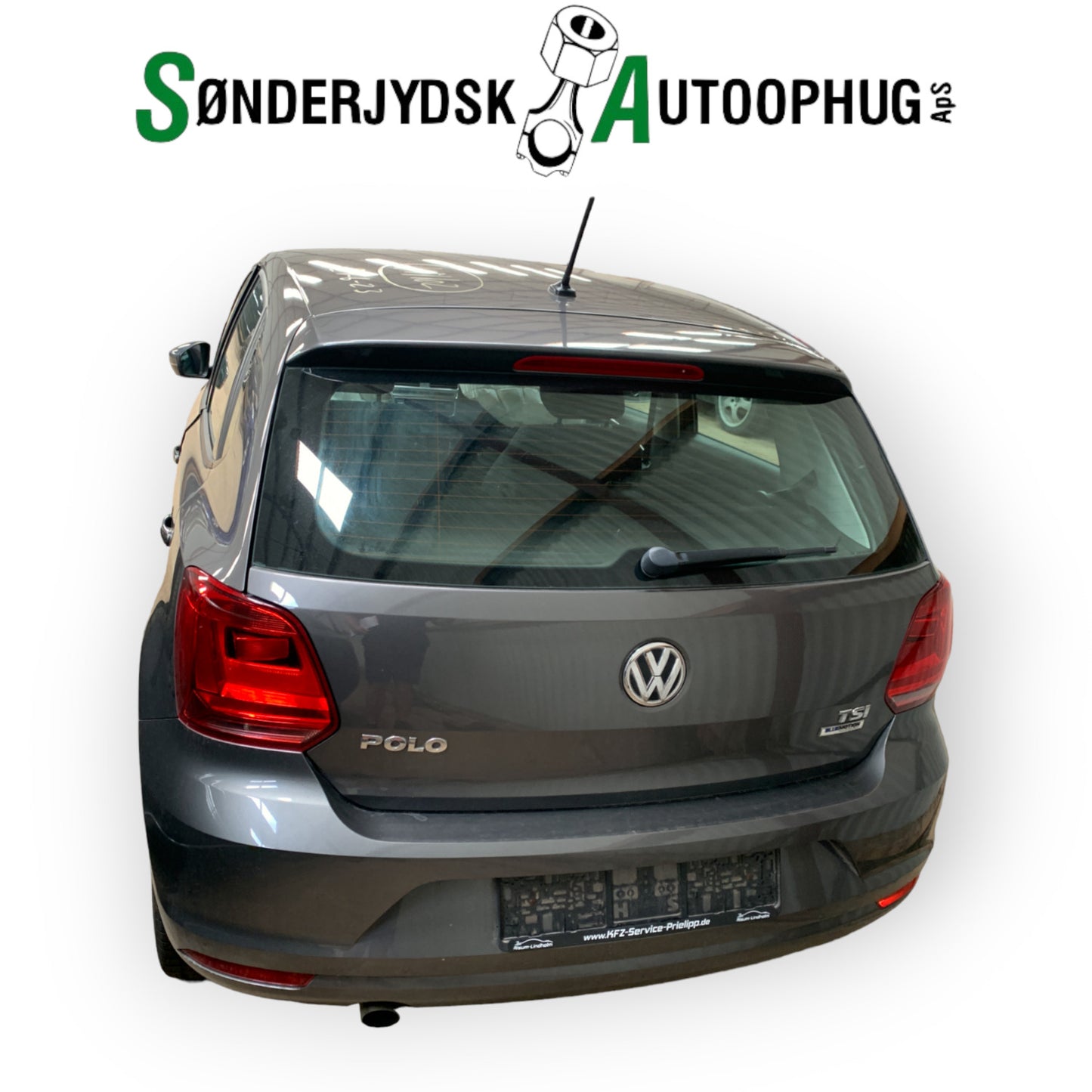VW Polo 6C Pluk-Selv-Bil Med OEM Nr. Ophugger Fra VW Ophugger