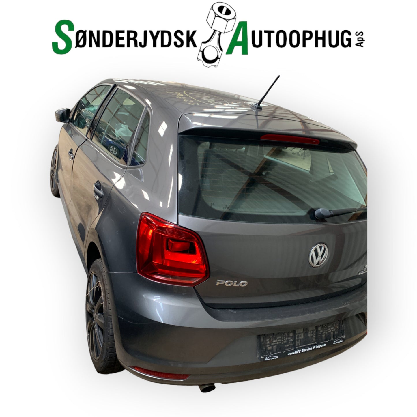 VW Polo 6C Pluk-Selv-Bil Med OEM Nr. Ophugger Fra VW Ophugger
