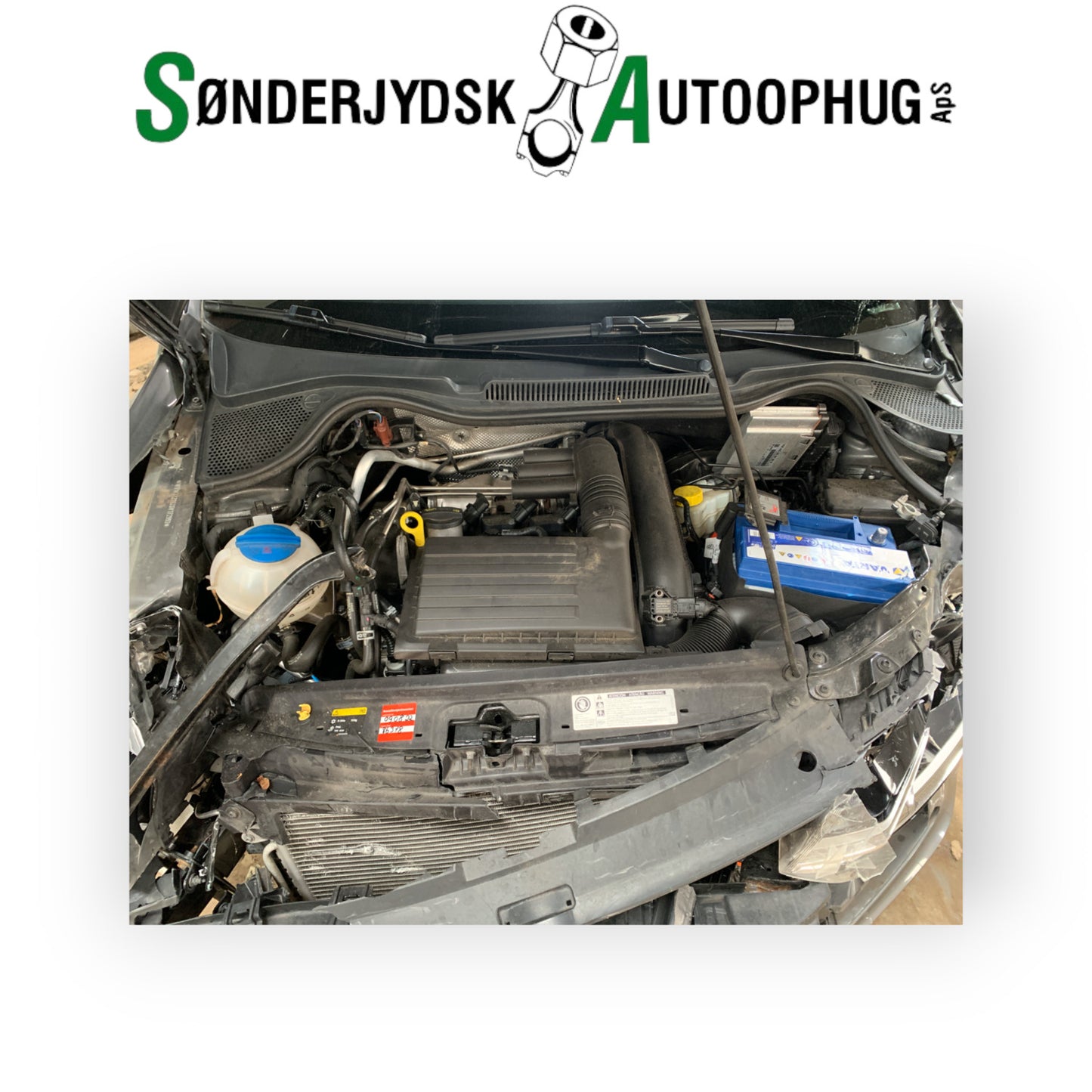 VW Polo 6C Pluk-Selv-Bil Med OEM Nr. Ophugger Fra VW Ophugger