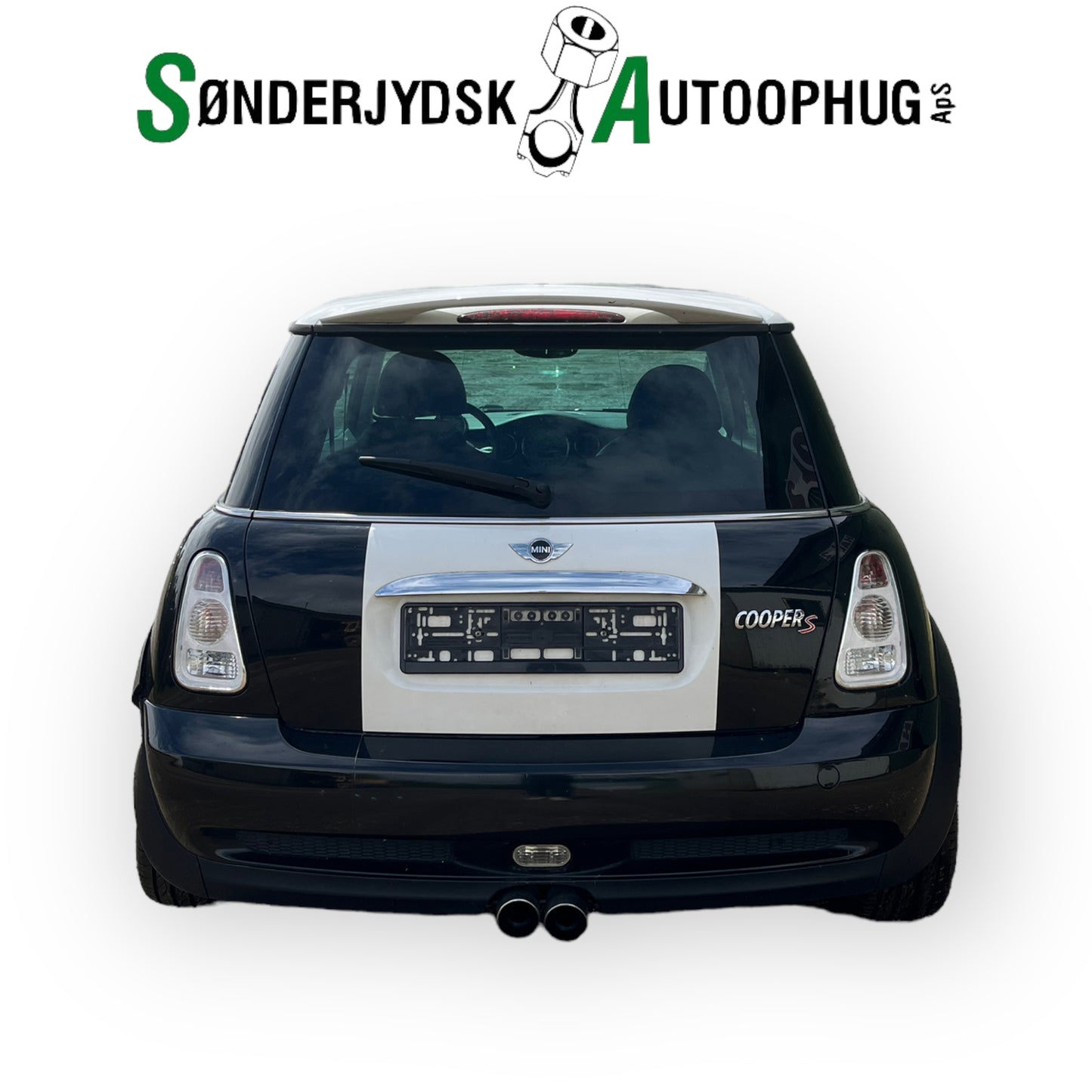 Mini Mini MKI Dørrude - Siderude Med OEM Nr. Ophugger Fra Mini Ophugger