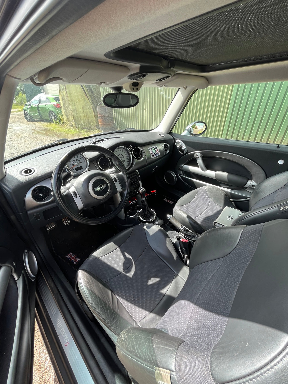 Mini Mini MKI Dørrude - Siderude Med OEM Nr. Ophugger Fra Mini Ophugger