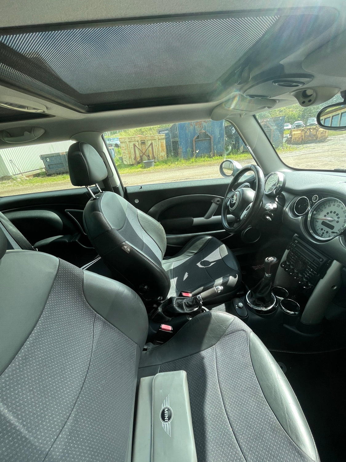 Mini Mini MKI Dørrude - Siderude Med OEM Nr. Ophugger Fra Mini Ophugger