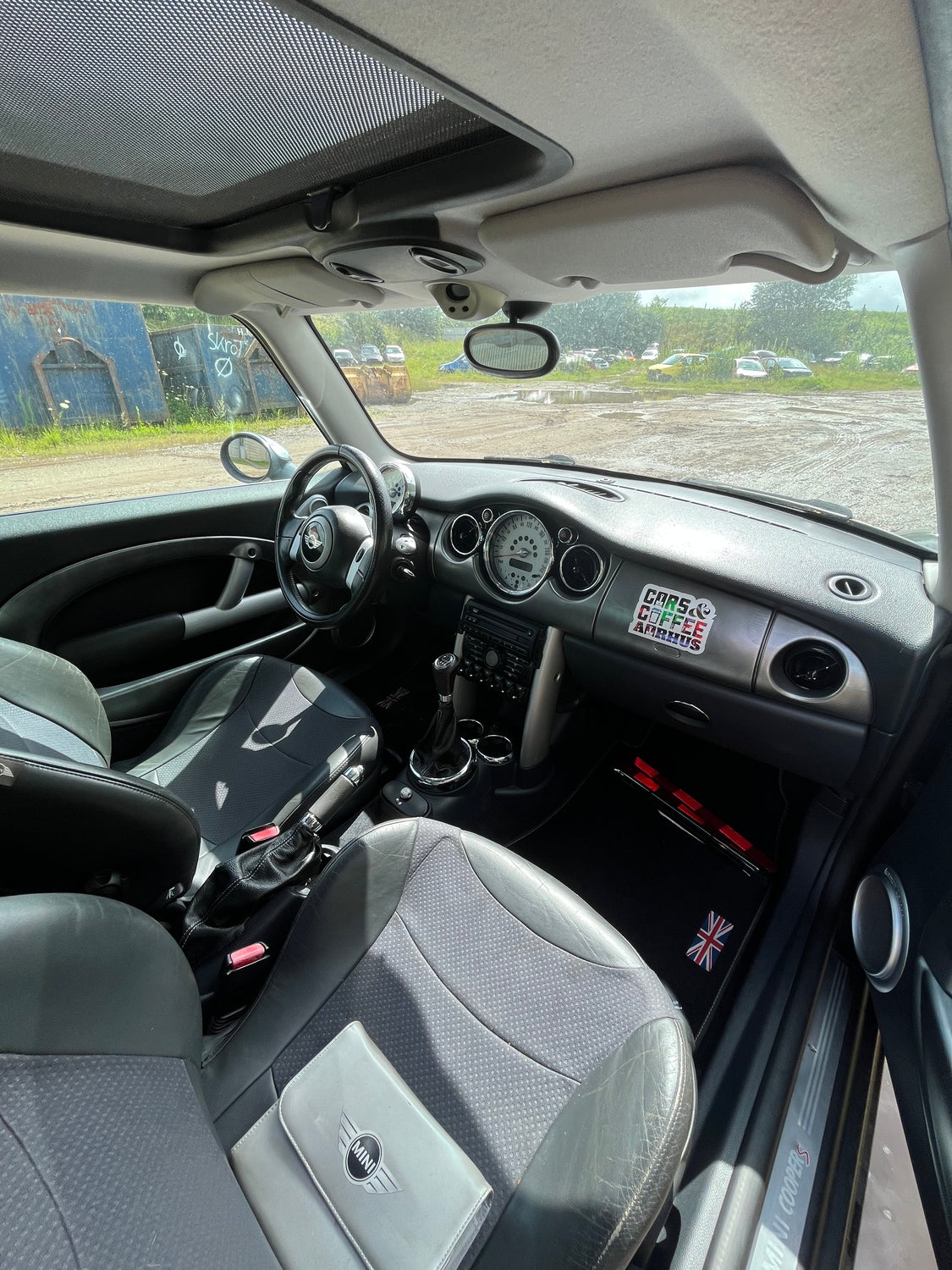 Mini Mini MKI Dørrude - Siderude Med OEM Nr. Ophugger Fra Mini Ophugger