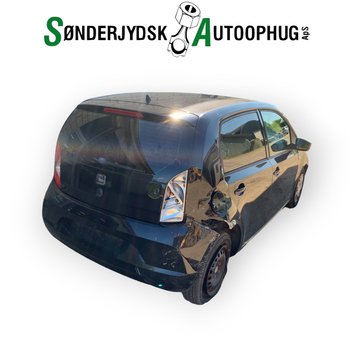 Seat Mii Pluk-Selv-Bil Med OEM Nr. Ophugger Fra Seat Ophugger