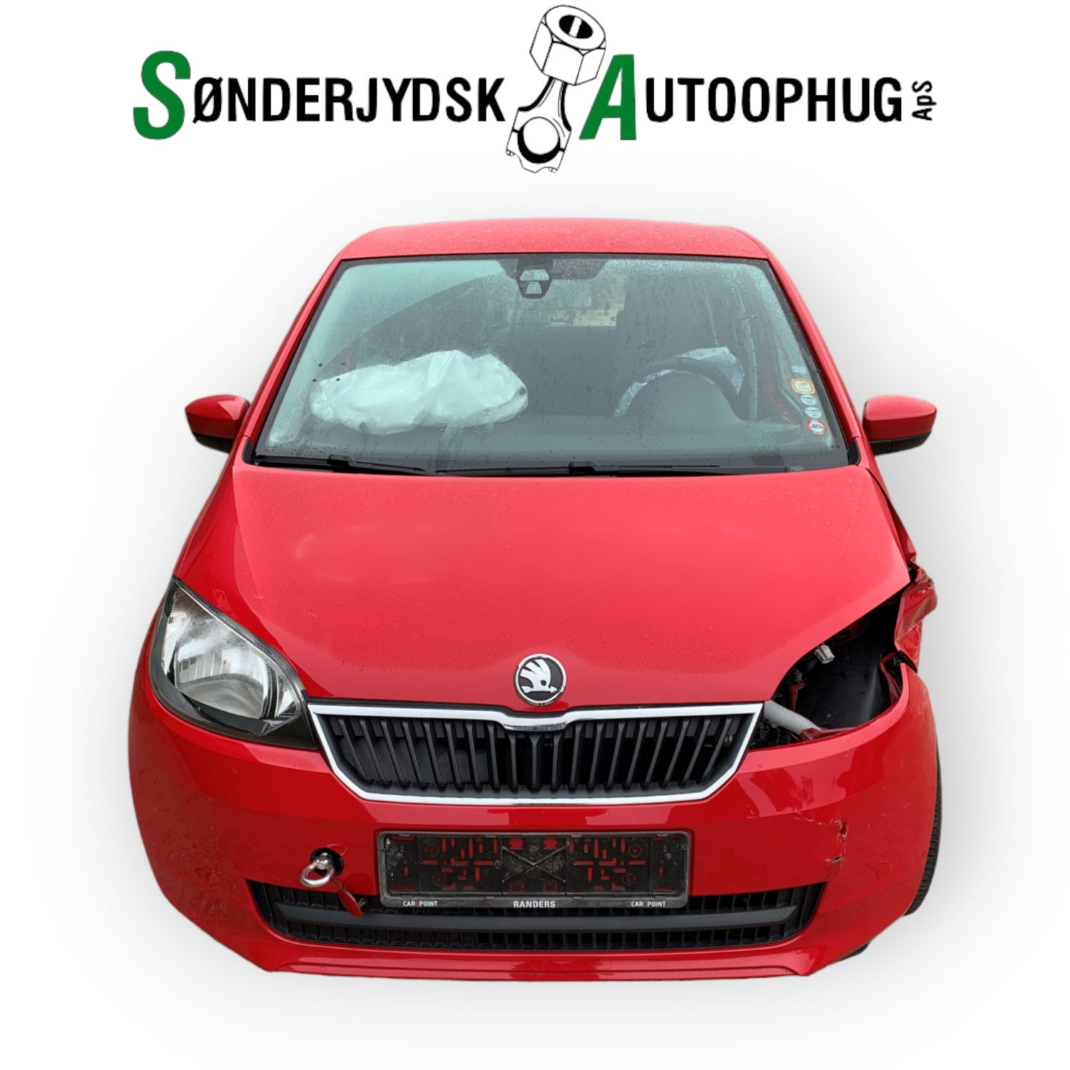 Skoda Citigo Pluk-Selv-Bil Med OEM Nr. TMBZZZAAZDD613746 Fra Skoda Ophugger