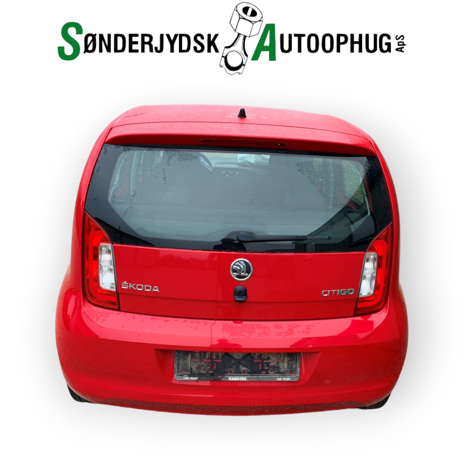 Skoda Citigo Pluk-Selv-Bil Med OEM Nr. TMBZZZAAZDD613746 Fra Skoda Ophugger