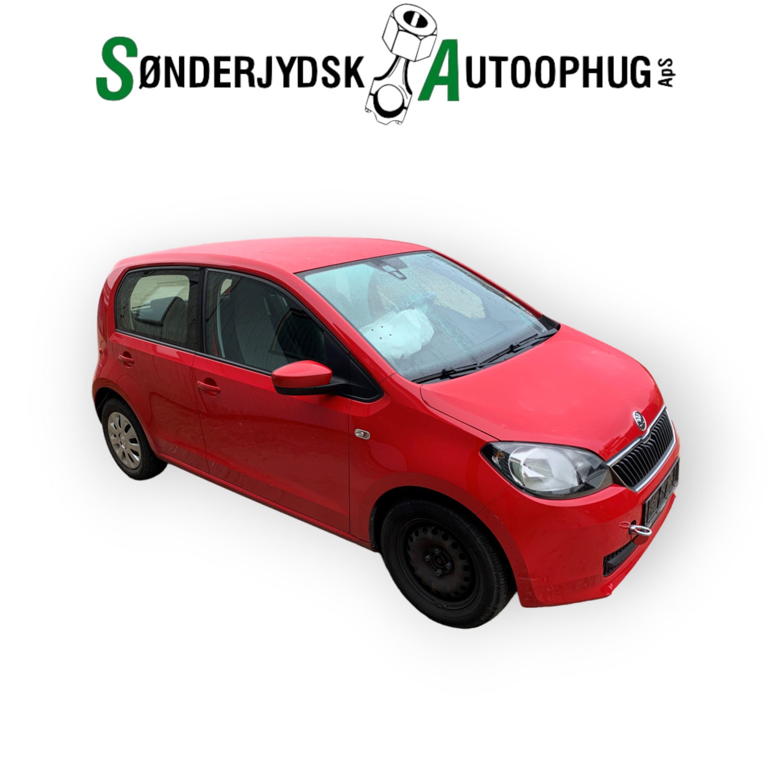 Skoda Citigo Pluk-Selv-Bil Med OEM Nr. TMBZZZAAZDD613746 Fra Skoda Ophugger