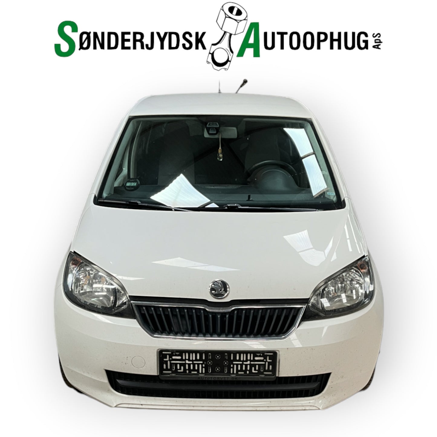 Skoda Citigo Pluk-Selv-Bil Med OEM Nr. TMBZZZAAZDD607593 Fra Skoda Ophugger