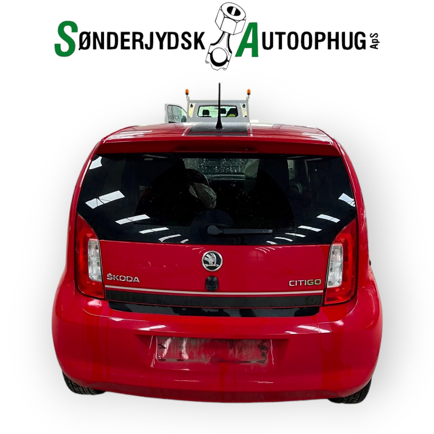 Skoda Citigo Pluk-Selv-Bil Med OEM Nr. TMBZZZAAZED630654 Fra Skoda Ophugger