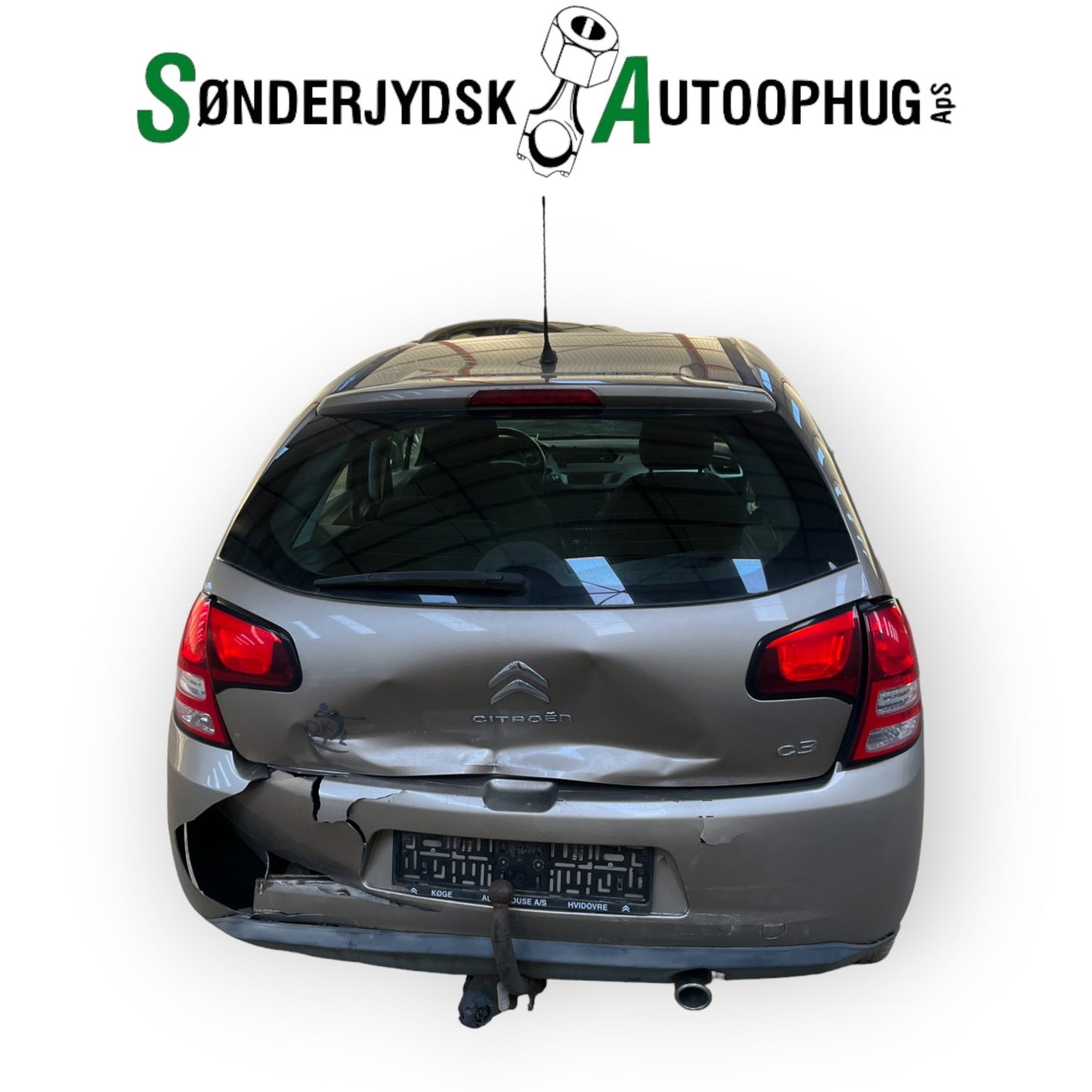 Citroen C3 II Pluk-Selv-Bil Med OEM Nr. Ophugger Fra Citroen Ophugger