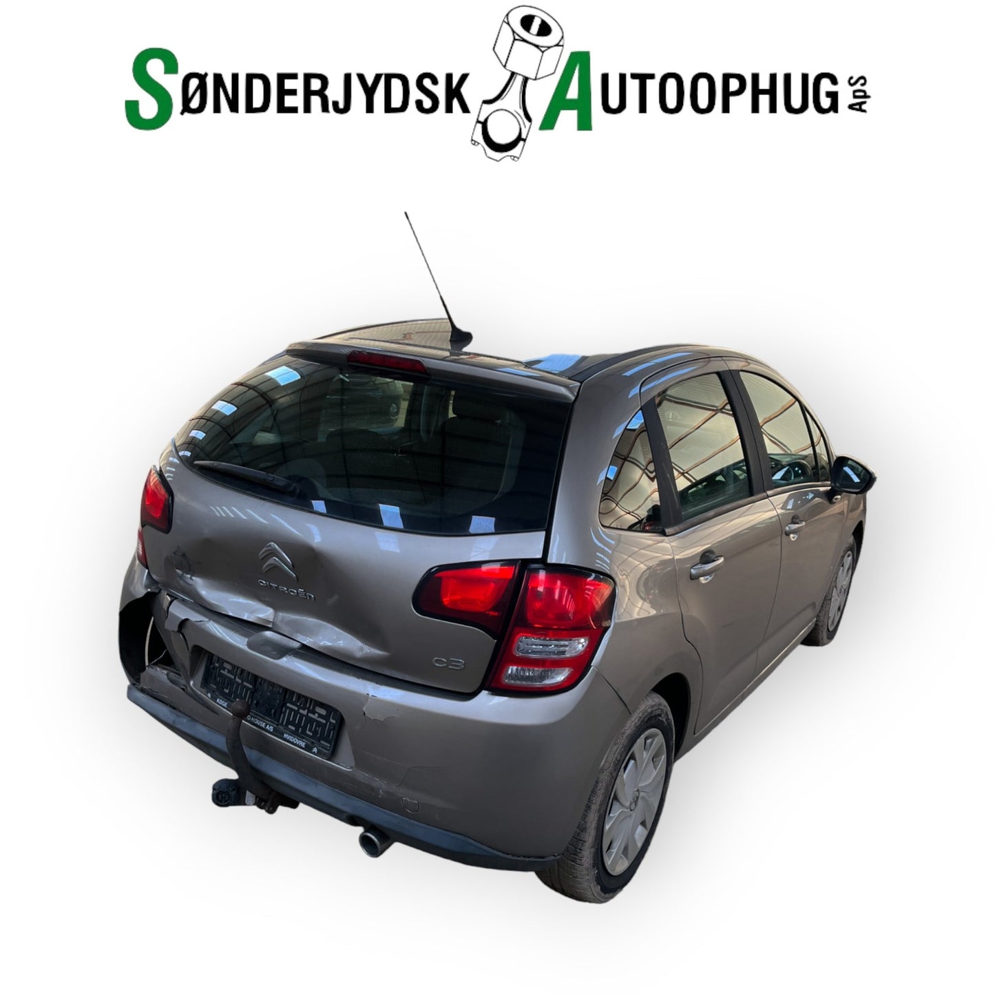 Citroen C3 II Pluk-Selv-Bil Med OEM Nr. Ophugger Fra Citroen Ophugger