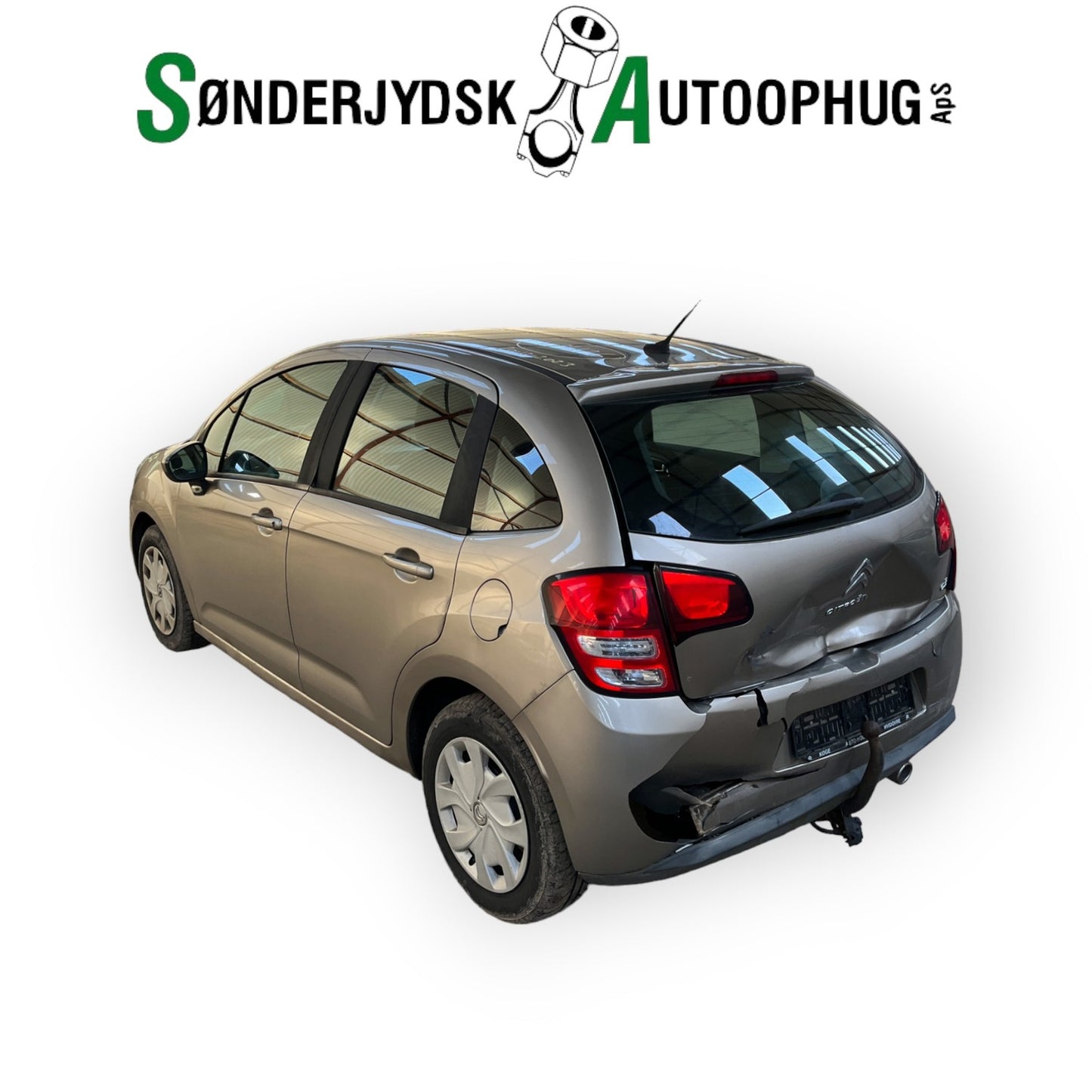 Citroen C3 II Pluk-Selv-Bil Med OEM Nr. Ophugger Fra Citroen Ophugger