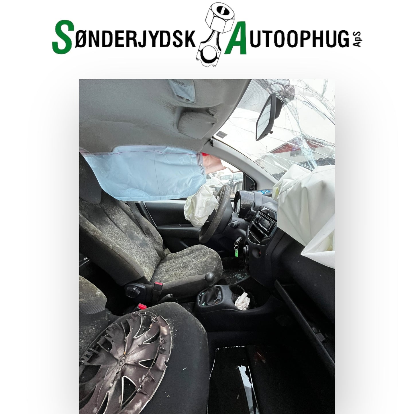 Toyota Aygo Pluk-Selv-Bil Med OEM Nr. Ophugger Fra Toyota Ophugger