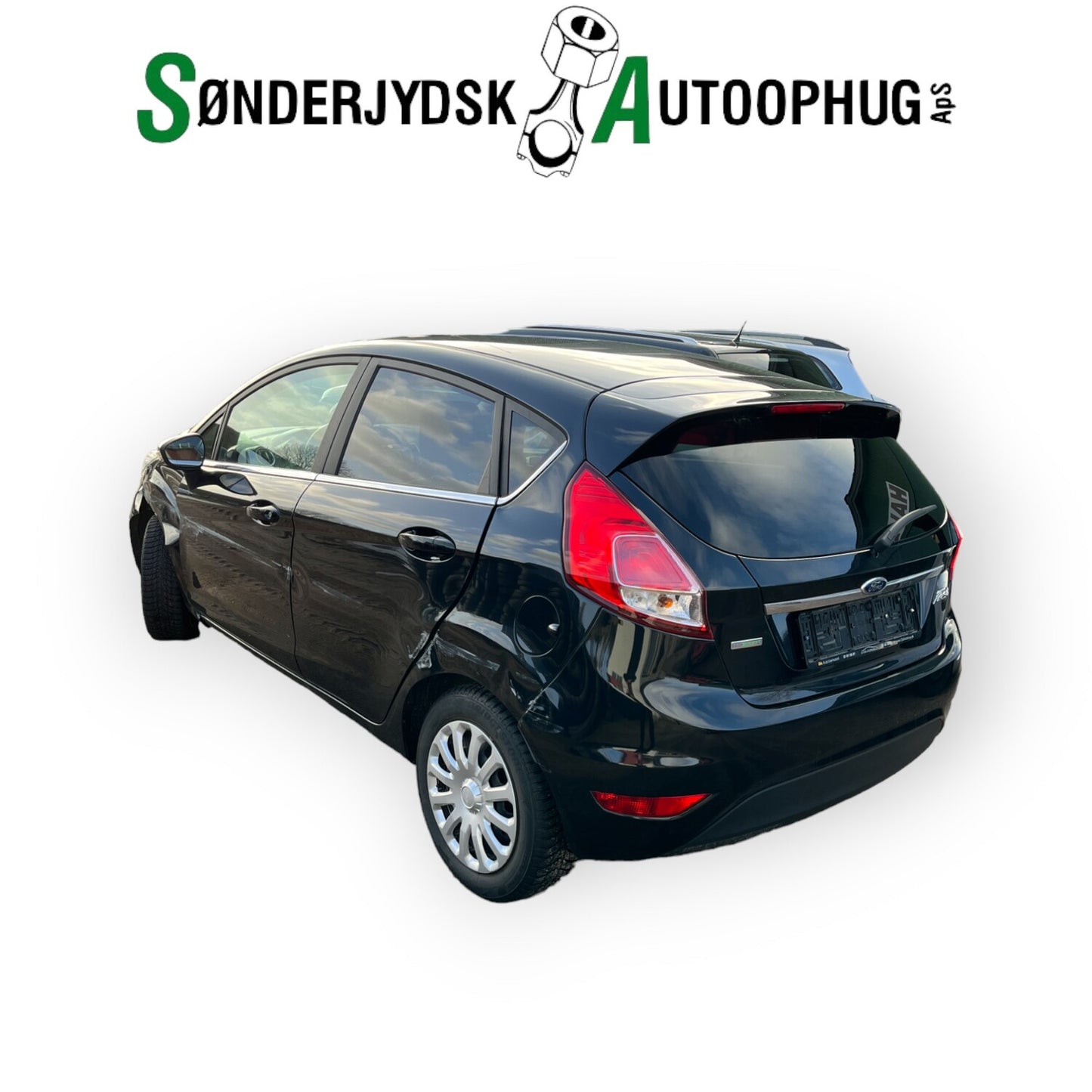 Ford Fiesta 7 Pluk-Selv-Bil Med OEM Nr. Ophugger Fra Ford Ophugger