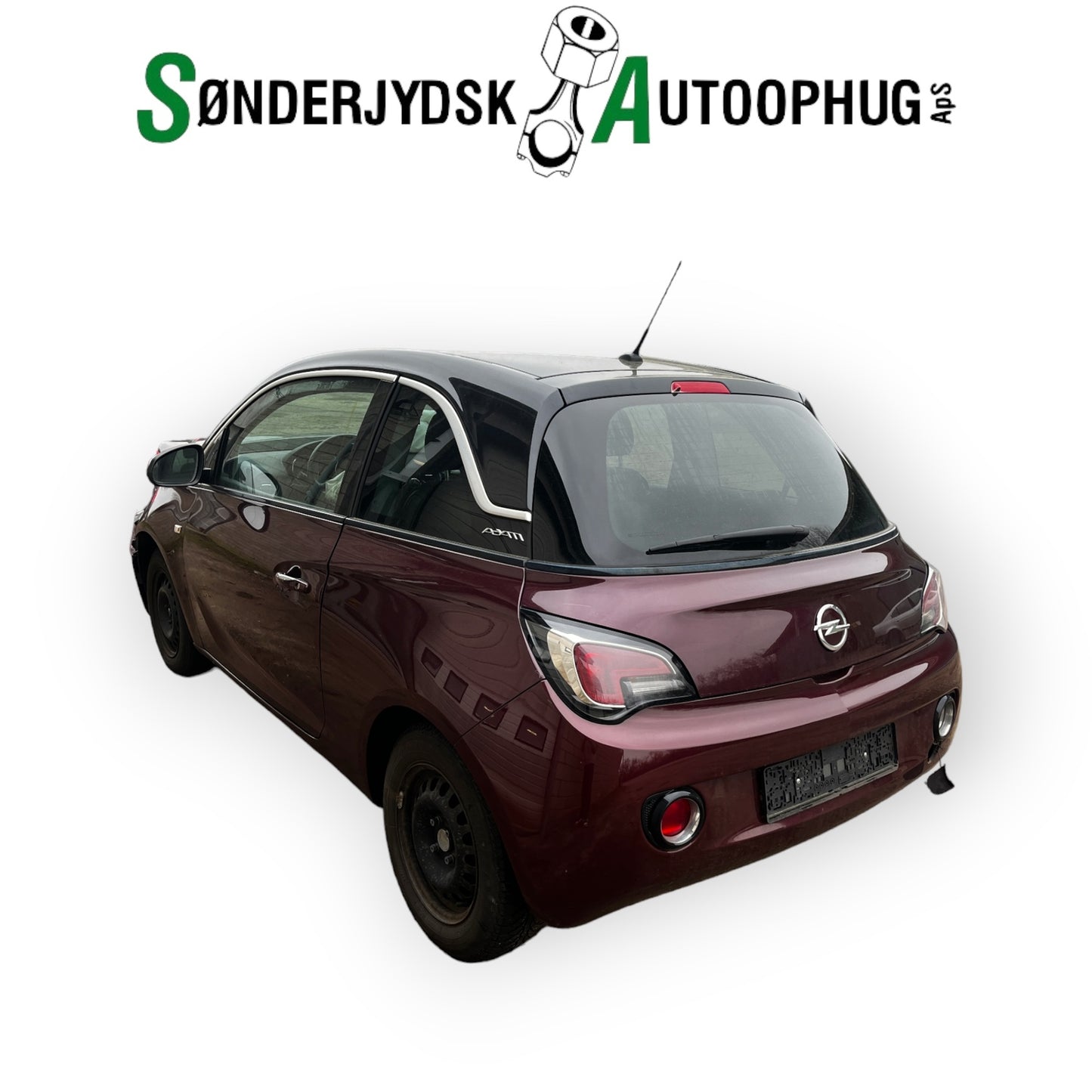Opel Adam Pluk-Selv-Bil Med OEM Nr. Ophugger Fra Opel Ophugger