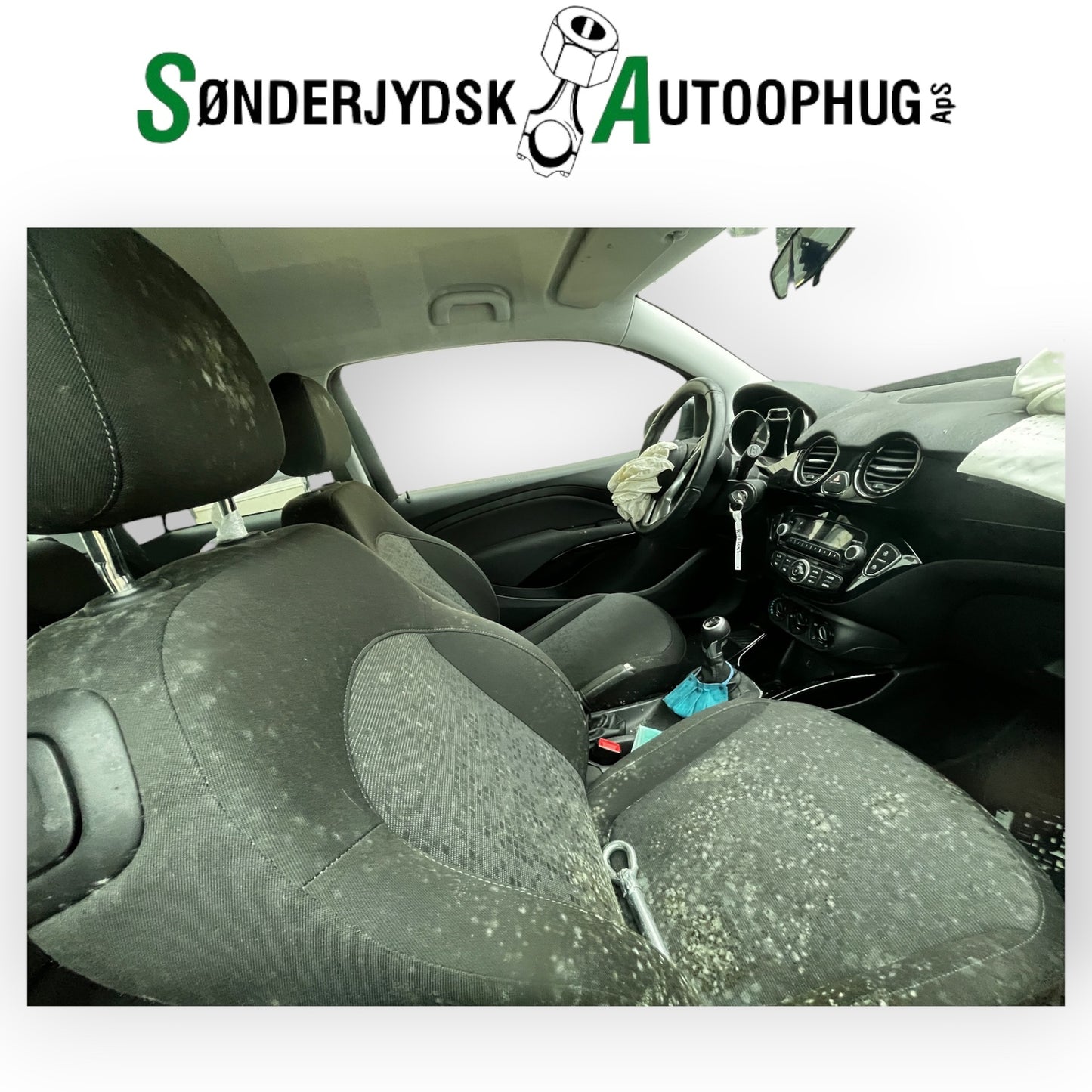 Opel Adam Pluk-Selv-Bil Med OEM Nr. Ophugger Fra Opel Ophugger