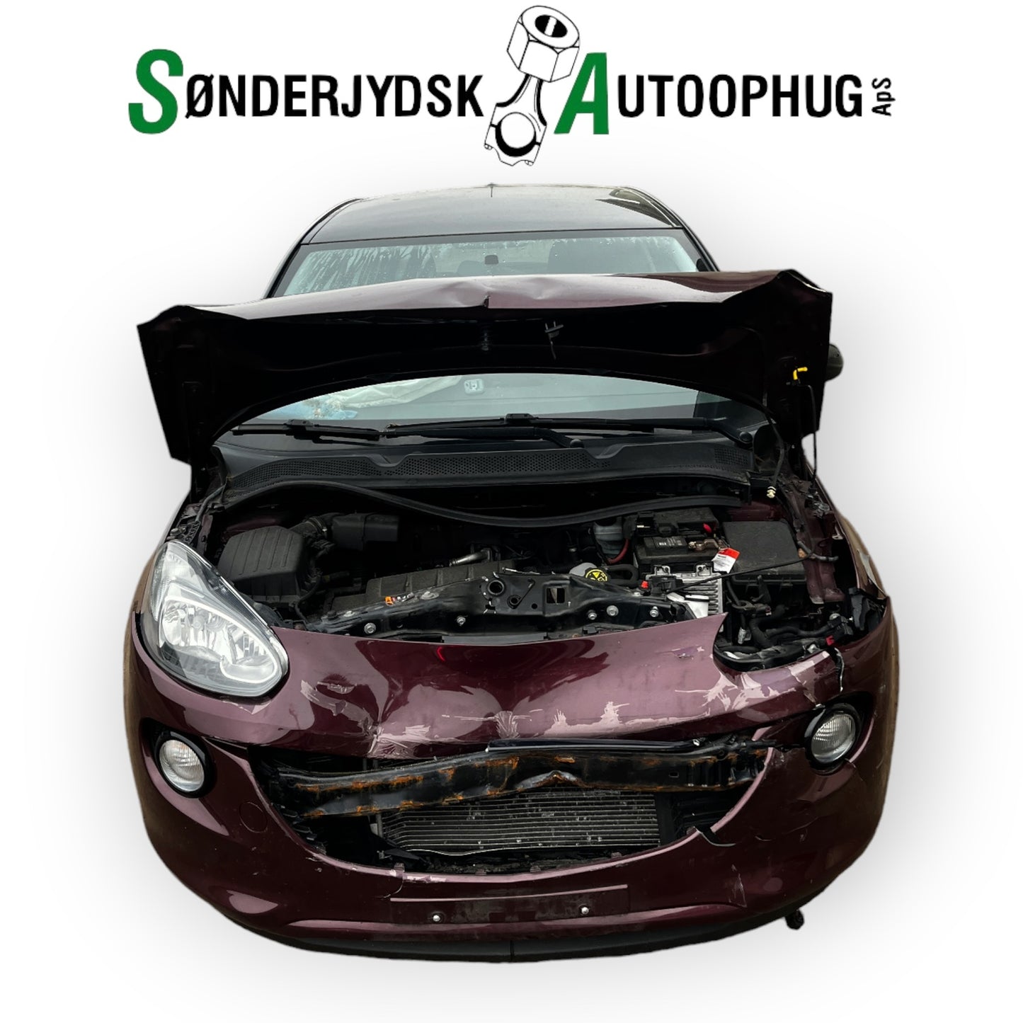 Opel Adam Pluk-Selv-Bil Med OEM Nr. Ophugger Fra Opel Ophugger