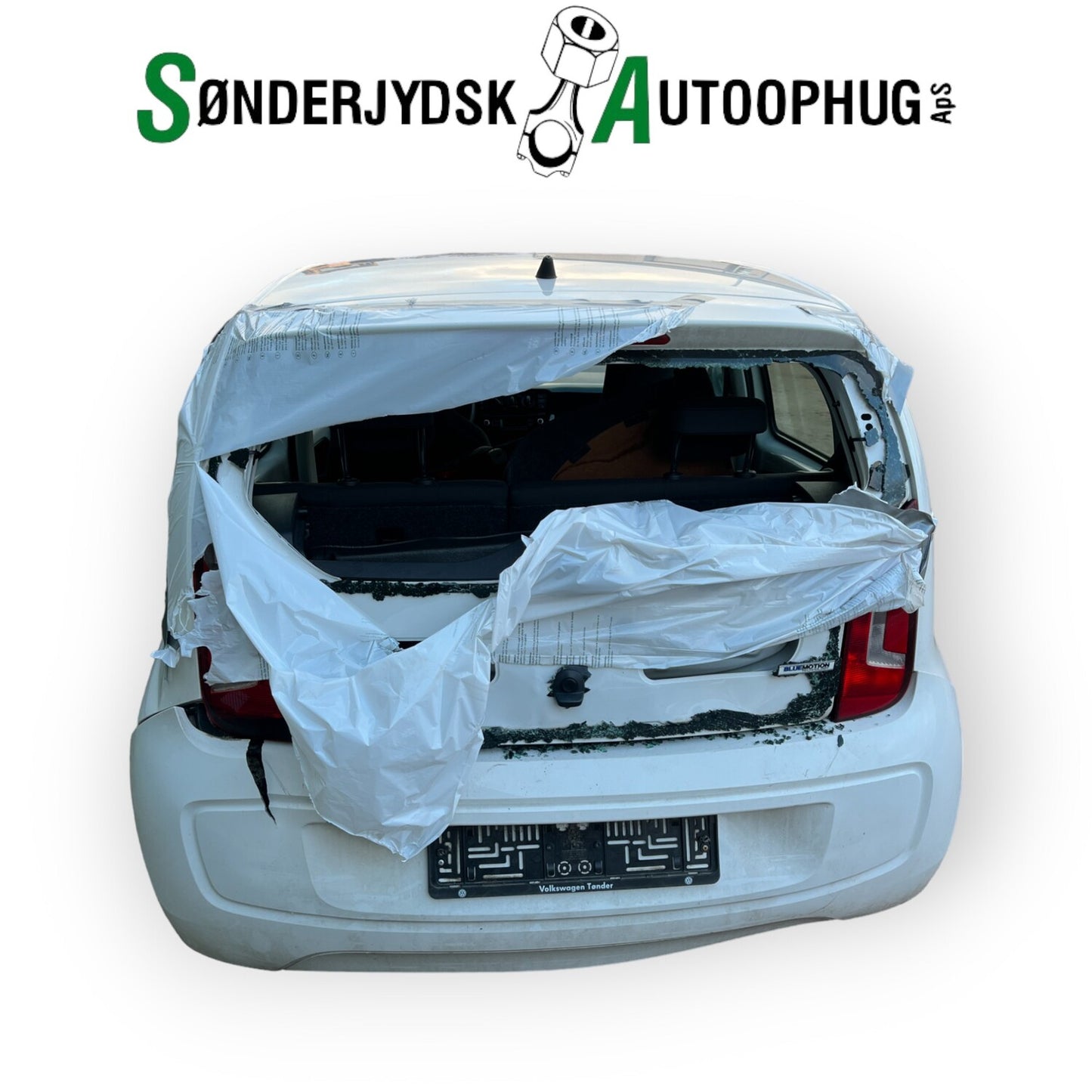 VW UP Pluk-Selv-Bil Med OEM Nr. Ophugger Fra VW Ophugger