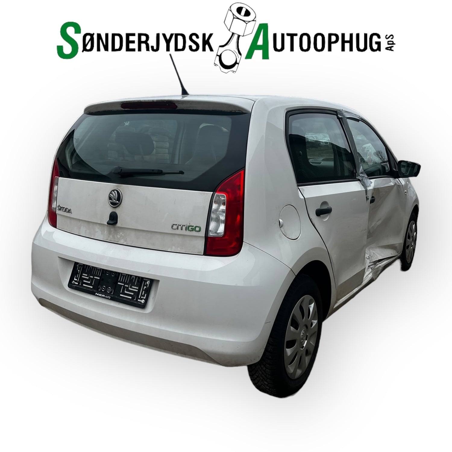 Skoda Citigo Pluk-Selv-Bil Med OEM Nr. Ophugger Fra Skoda Ophugger