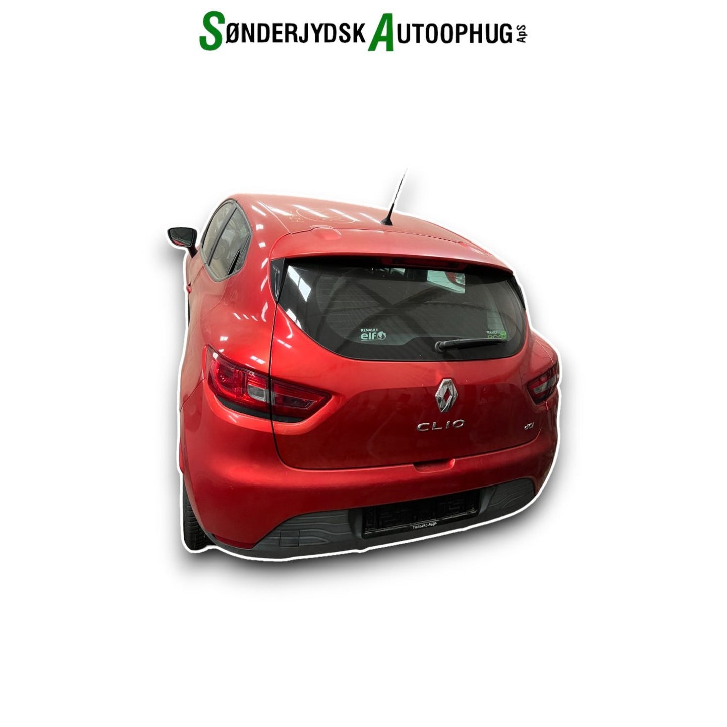 Renault Clio 4 Pluk-Selv-Bil Med OEM Nr. Ophugger Fra Renault Ophugger