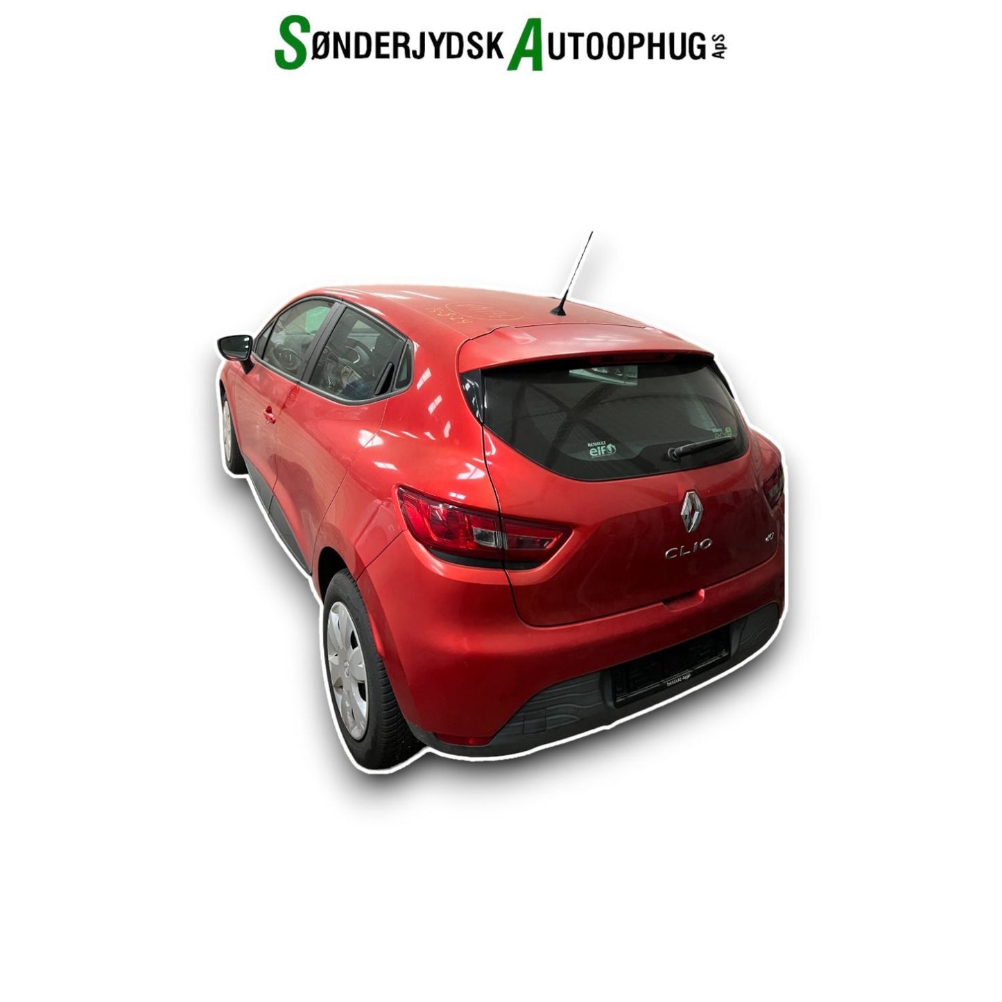 Renault Clio 4 Pluk-Selv-Bil Med OEM Nr. Ophugger Fra Renault Ophugger