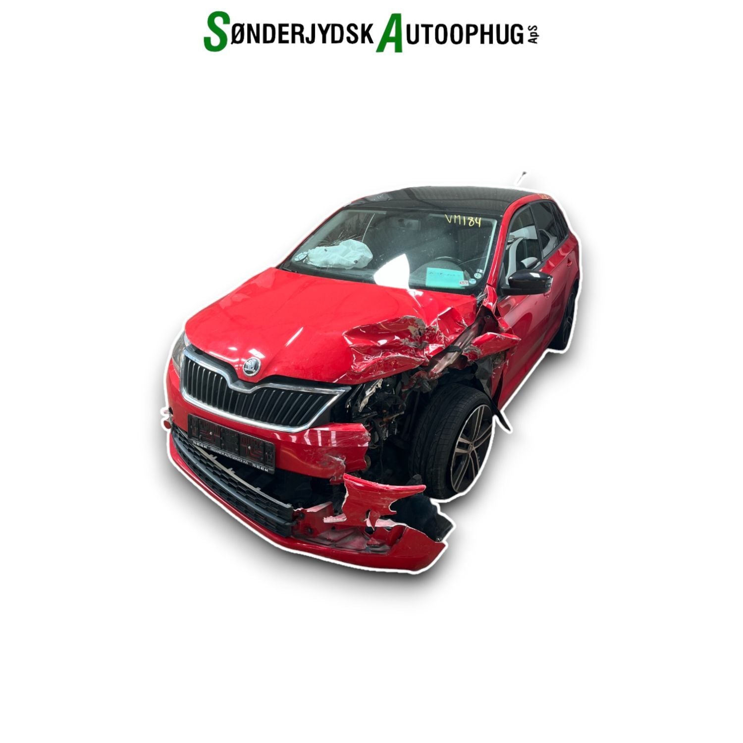 Skoda Rapid Pluk-Selv-Bil Med OEM Nr. Ophugger Fra Skoda Ophugger