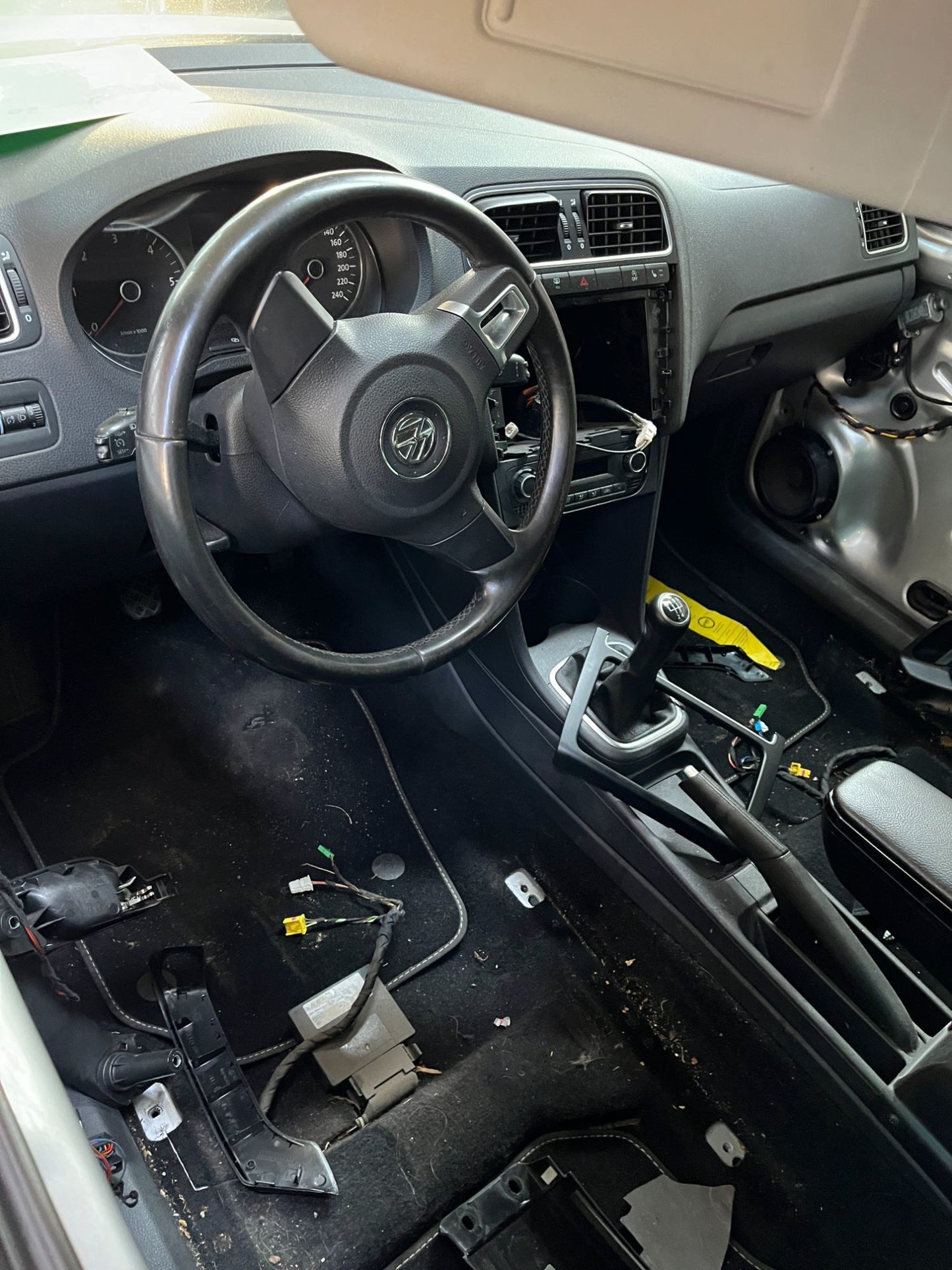VW Polo 6R Pluk-Selv-Bil Med OEM Nr. Ophugger Fra VW Ophugger