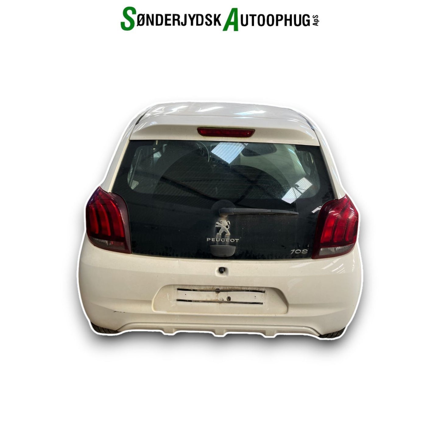 Peugeot 108 Pluk-Selv-Bil Med OEM Nr. Ophugger Fra Peugeot Ophugger